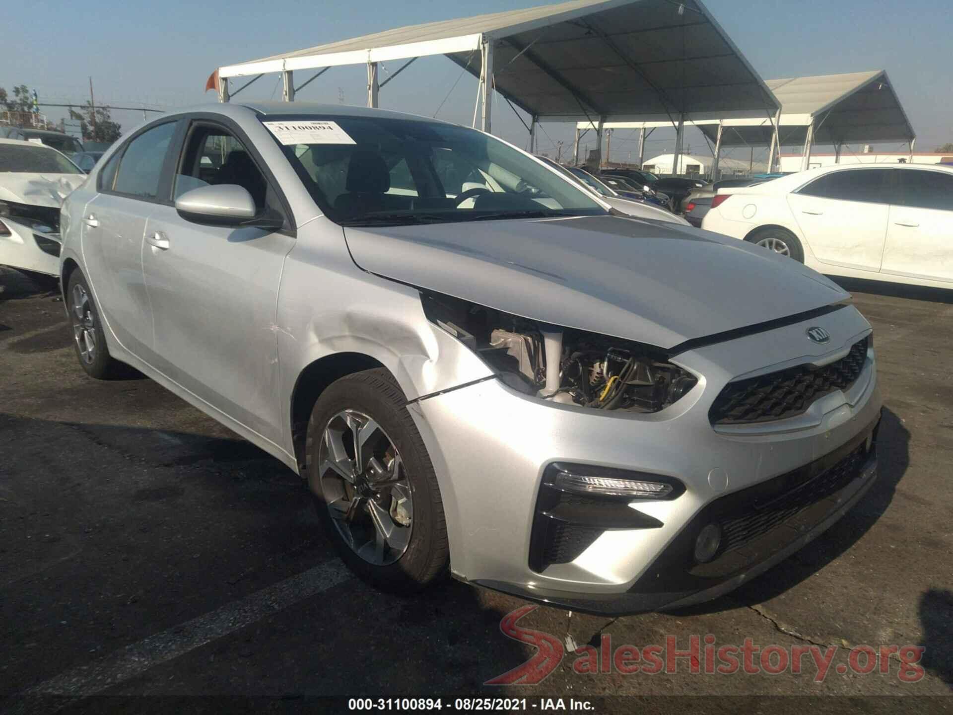 3KPF24AD3LE175481 2020 KIA FORTE