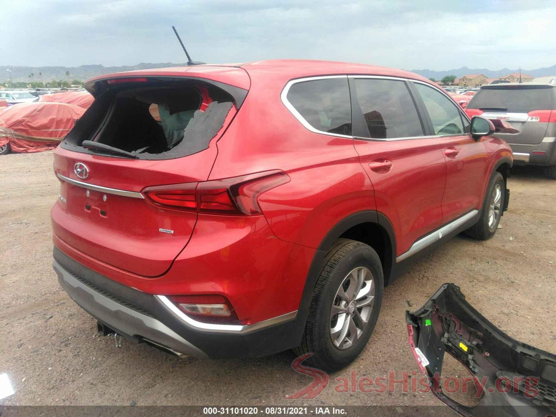 5NMS2CAD1LH252513 2020 HYUNDAI SANTA FE