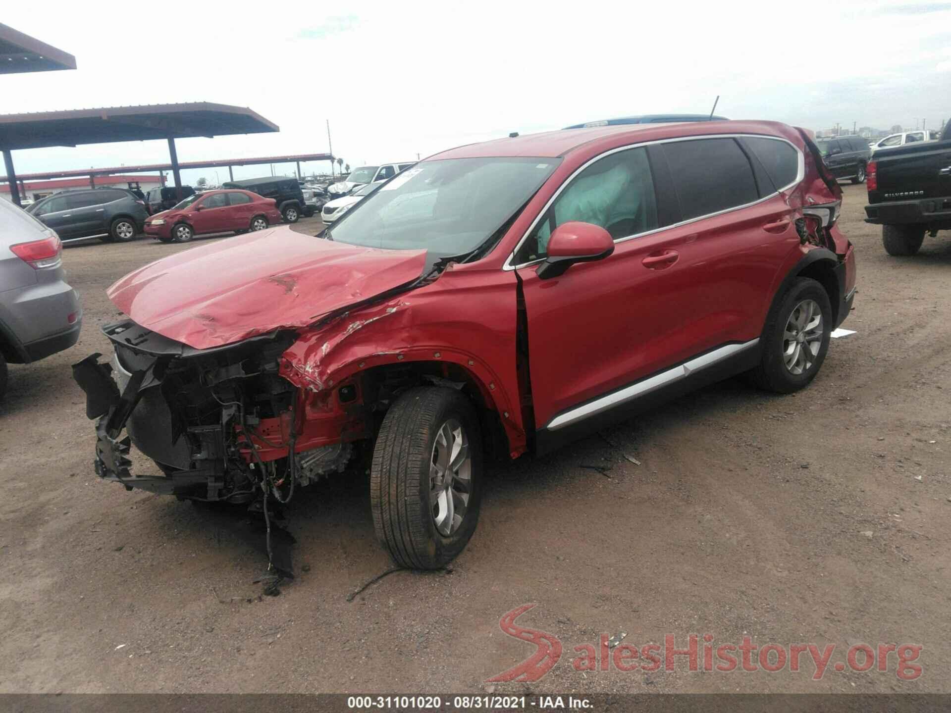 5NMS2CAD1LH252513 2020 HYUNDAI SANTA FE