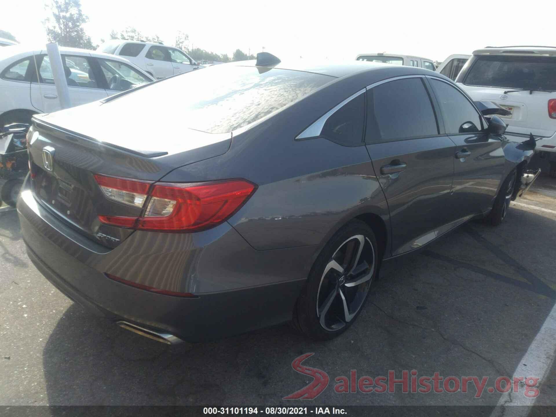 1HGCV1F34LA129218 2020 HONDA ACCORD SEDAN