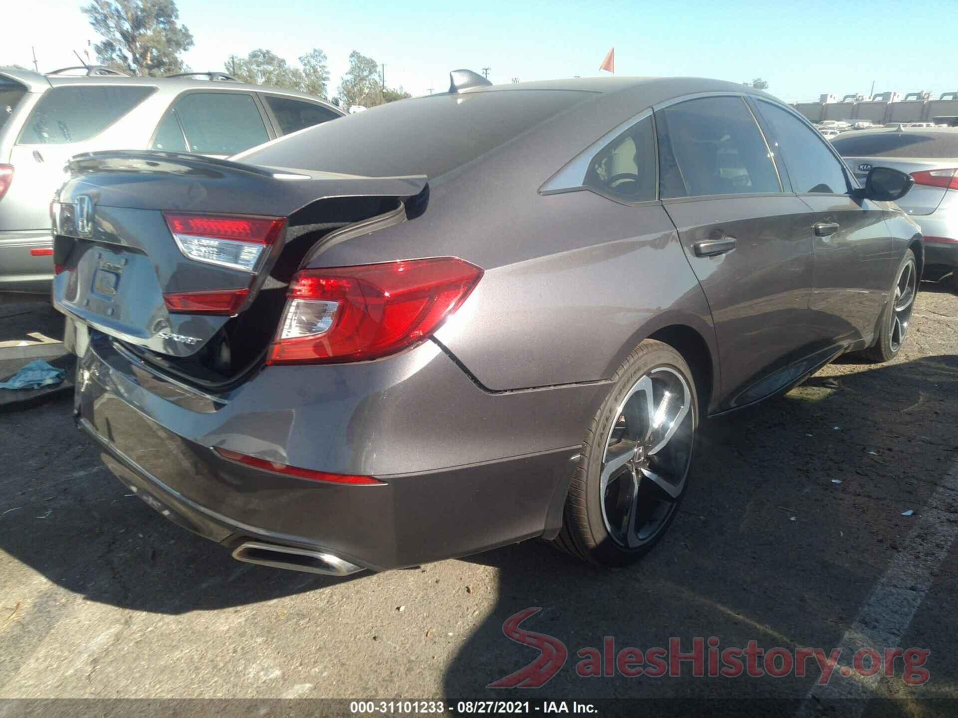 1HGCV1F33LA137262 2020 HONDA ACCORD SEDAN