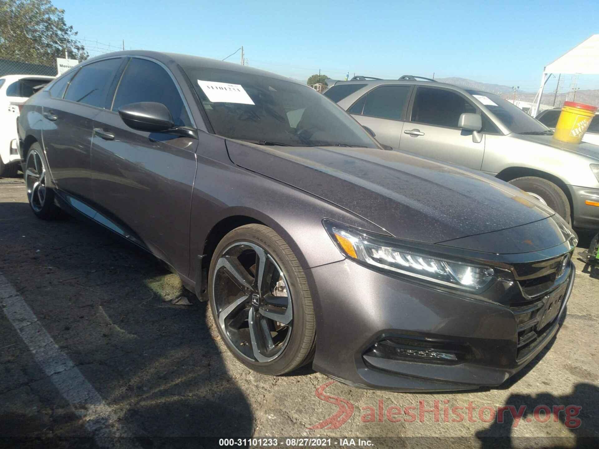 1HGCV1F33LA137262 2020 HONDA ACCORD SEDAN