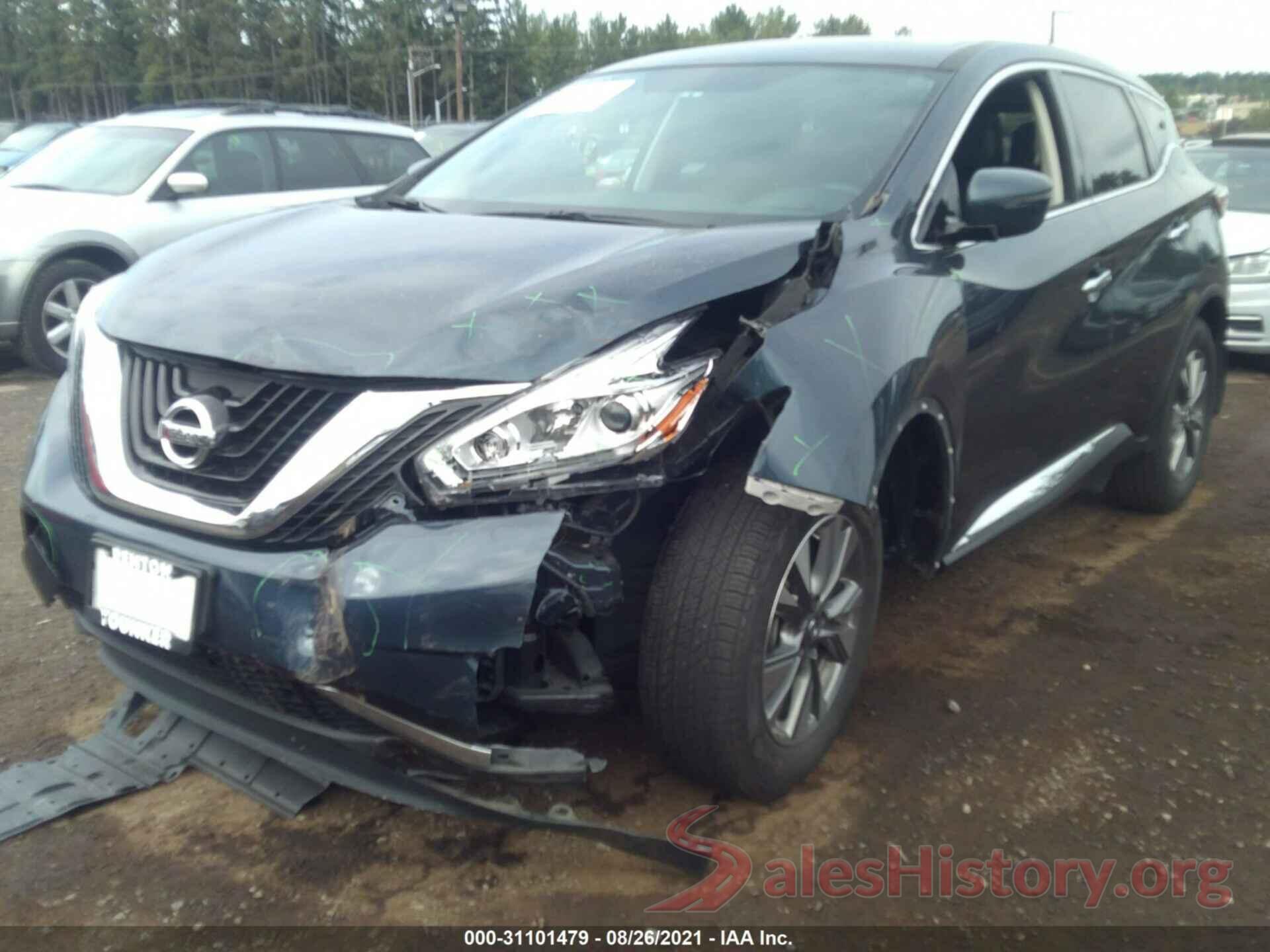 5N1AZ2MH5HN171603 2017 NISSAN MURANO