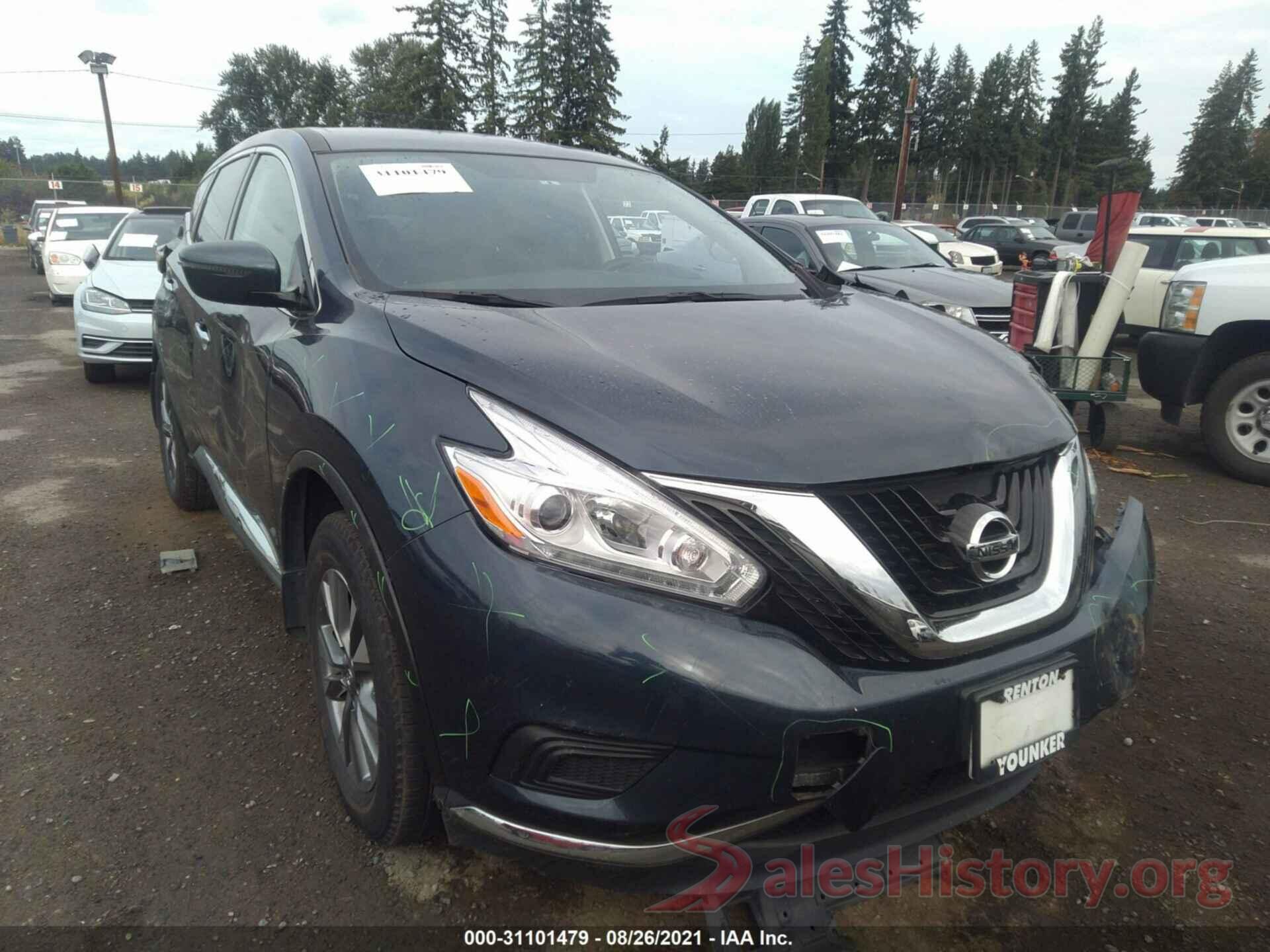 5N1AZ2MH5HN171603 2017 NISSAN MURANO