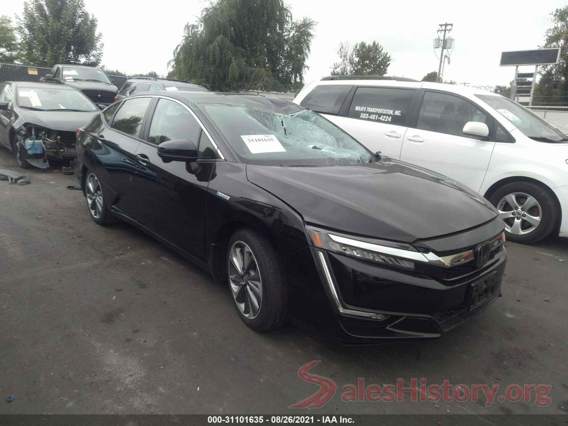 JHMZC5F35JC015833 2018 HONDA CLARITY PLUG-IN HYBRID