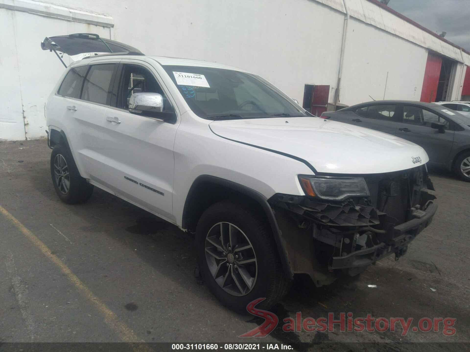 1C4RJFBG4HC706626 2017 JEEP GRAND CHEROKEE