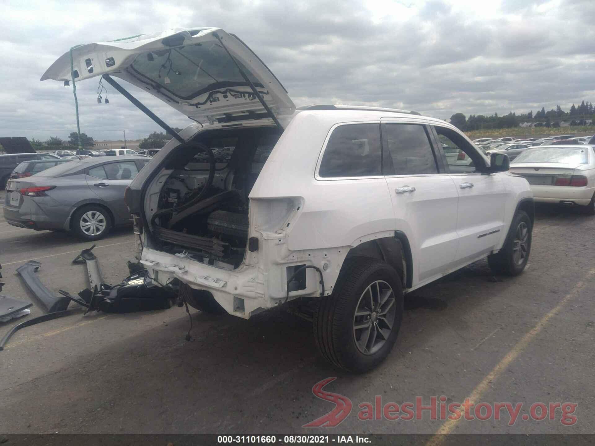 1C4RJFBG4HC706626 2017 JEEP GRAND CHEROKEE