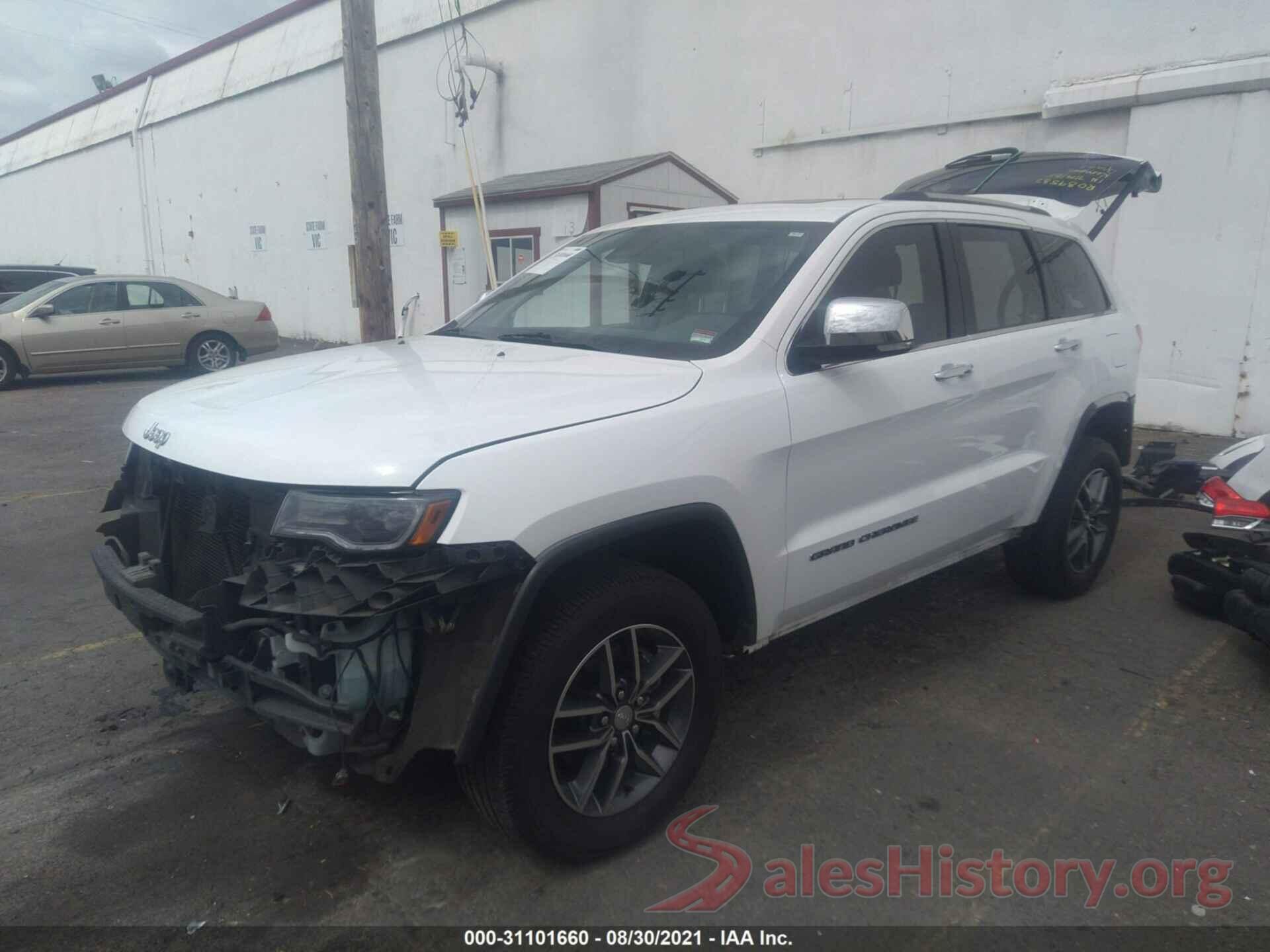 1C4RJFBG4HC706626 2017 JEEP GRAND CHEROKEE