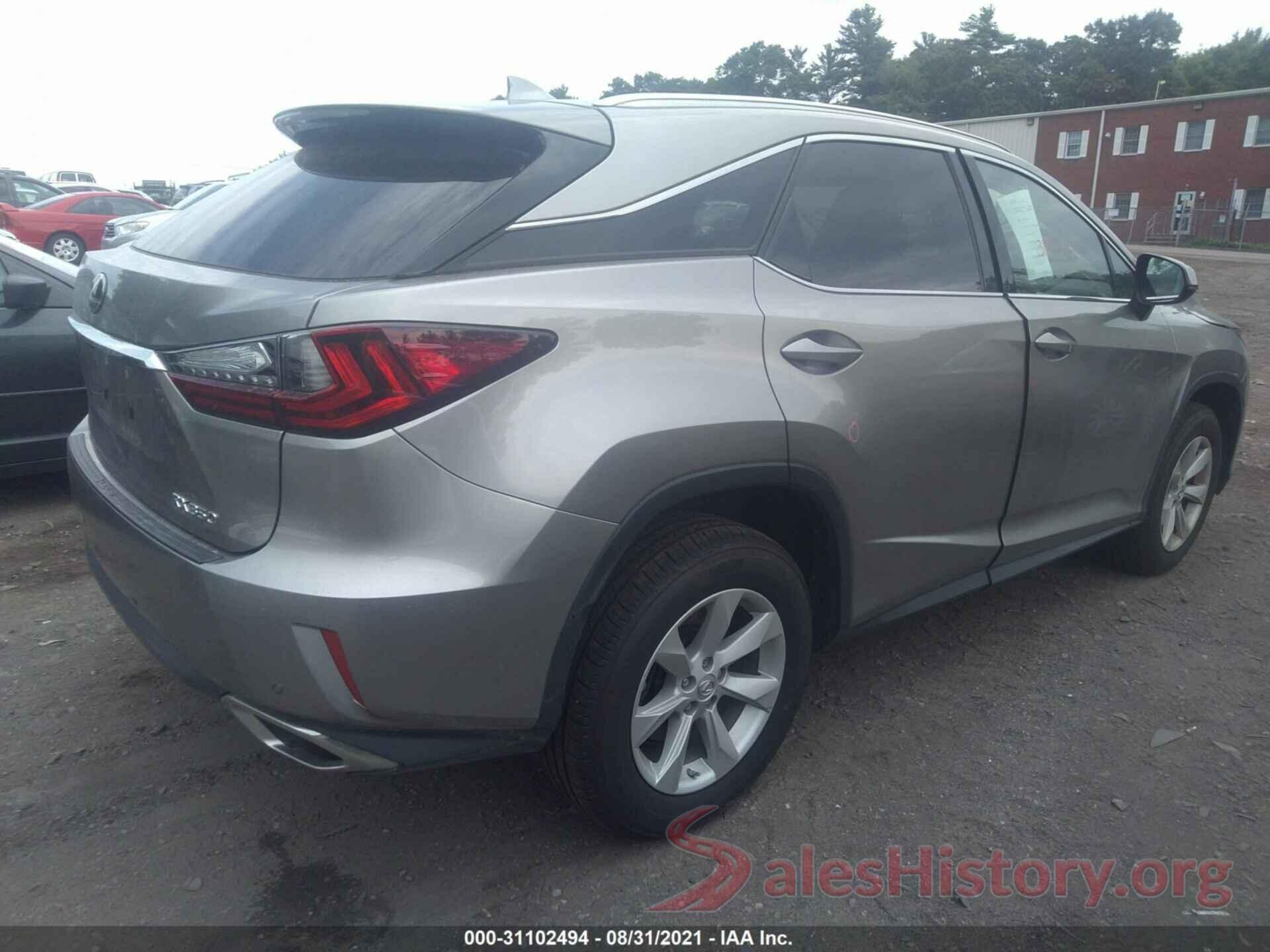 2T2BZMCA1HC060716 2017 LEXUS RX