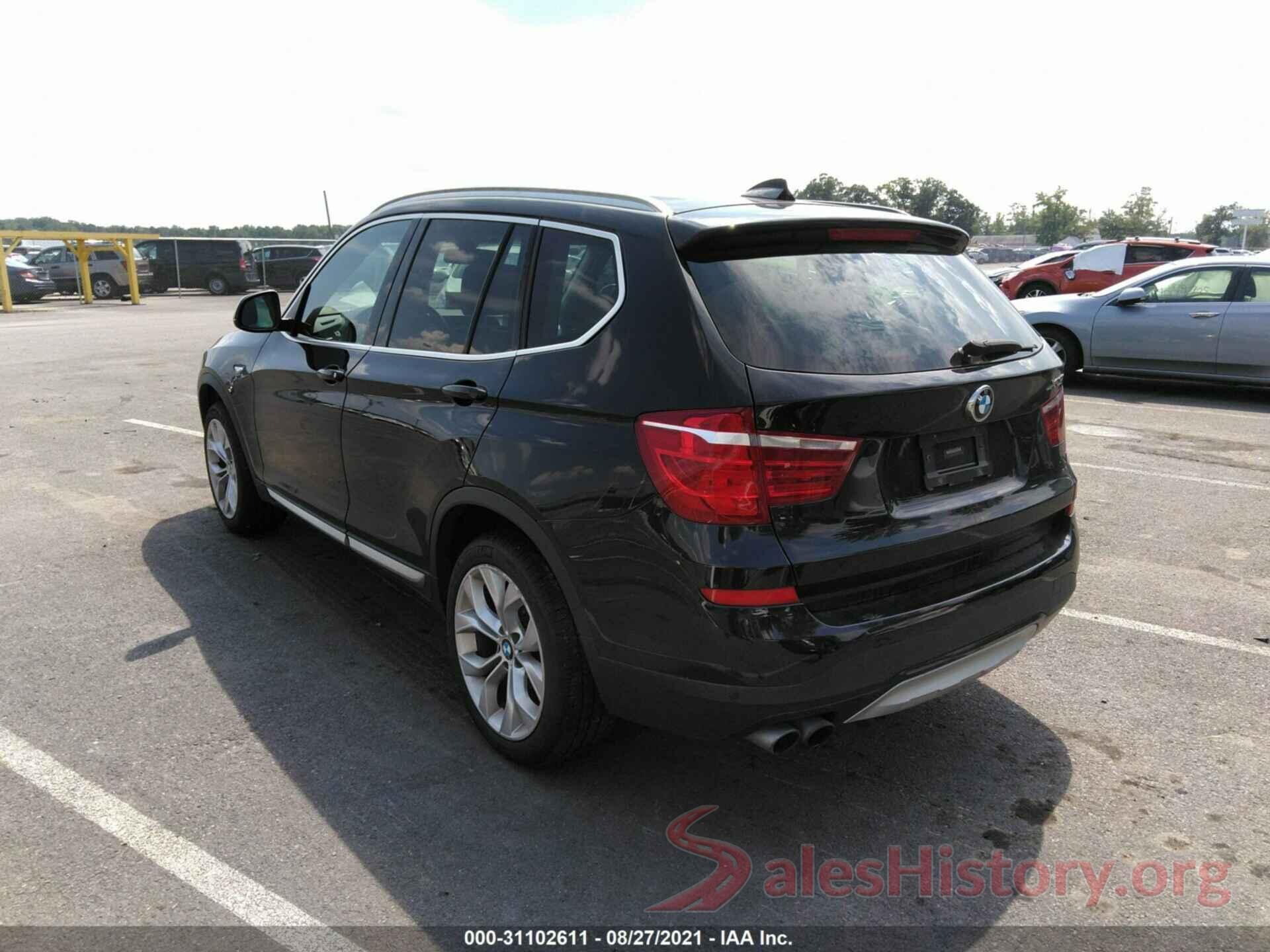 5UXWX9C5XG0D84561 2016 BMW X3