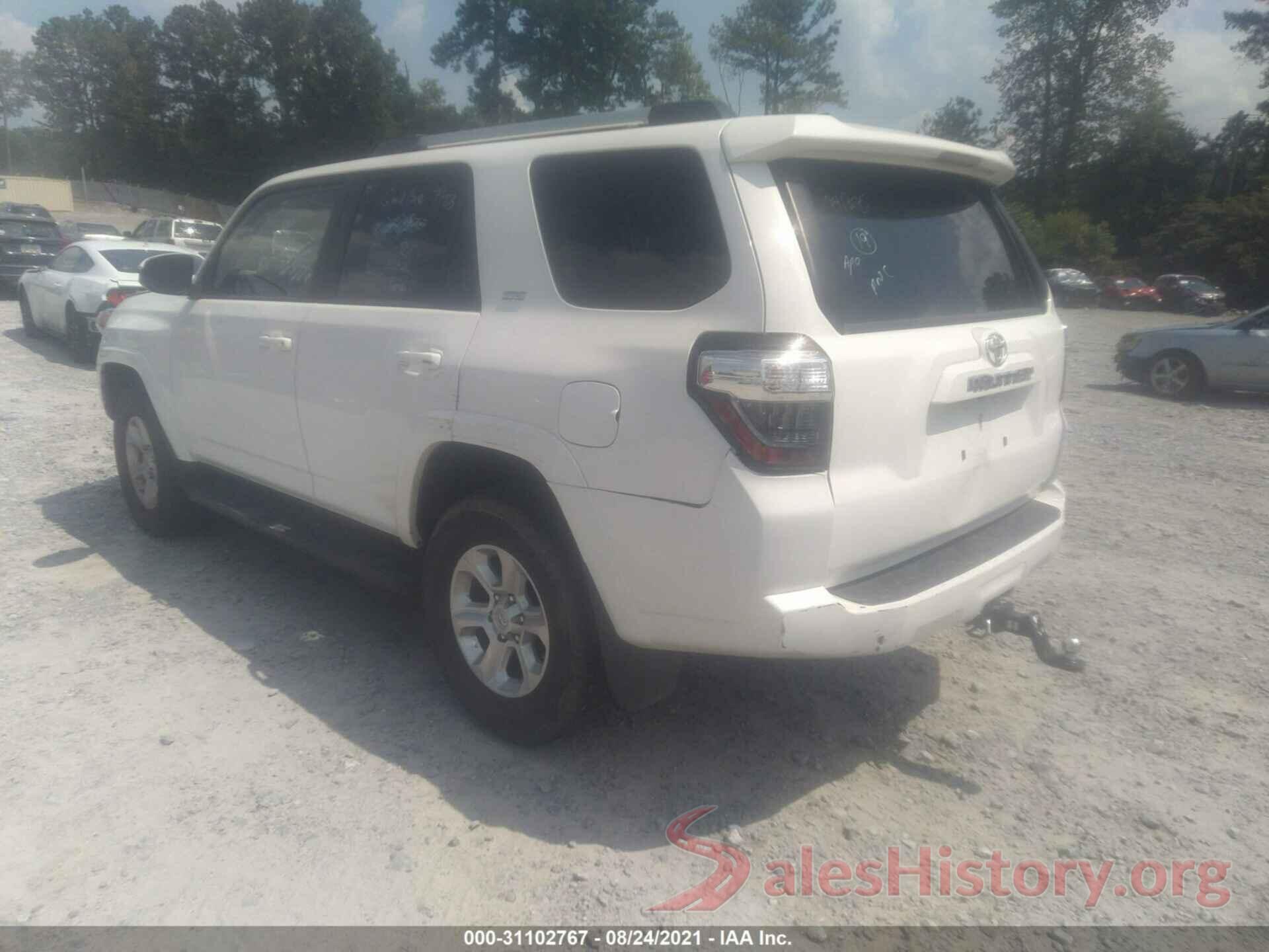 JTEBU5JR1L5751845 2020 TOYOTA 4RUNNER