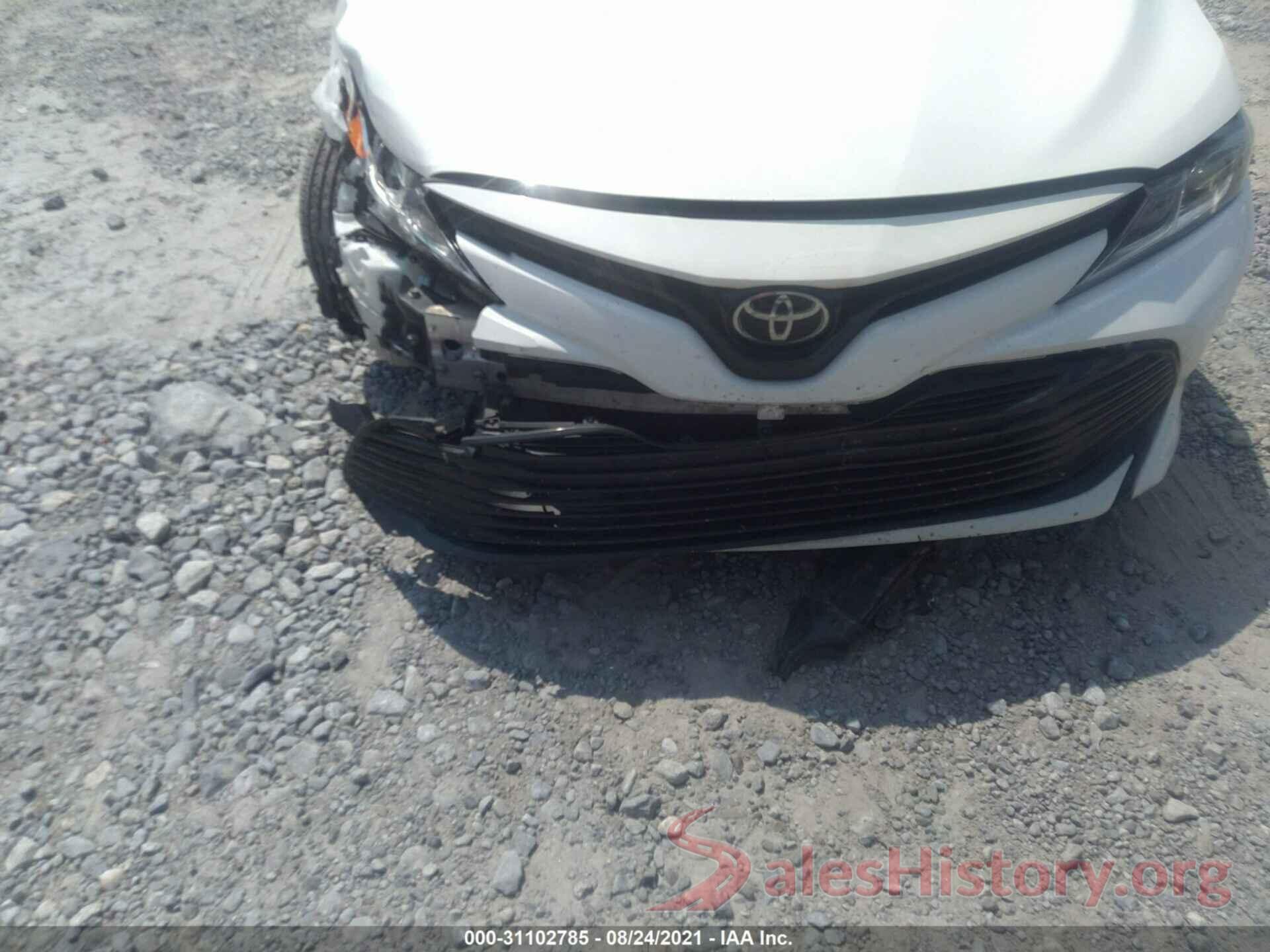 4T1B11HK6KU711212 2019 TOYOTA CAMRY