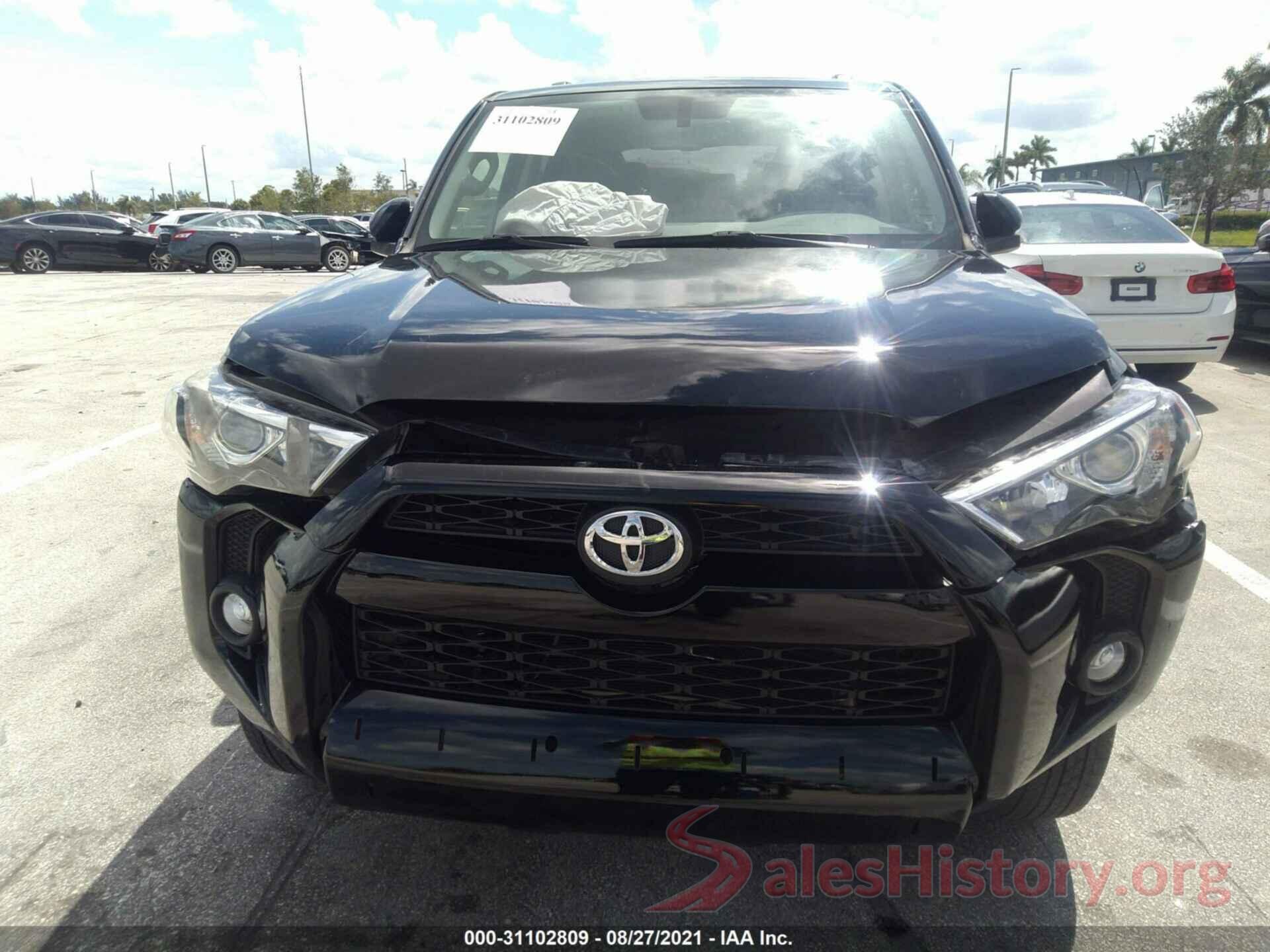 JTEZU5JR1K5207715 2019 TOYOTA 4RUNNER