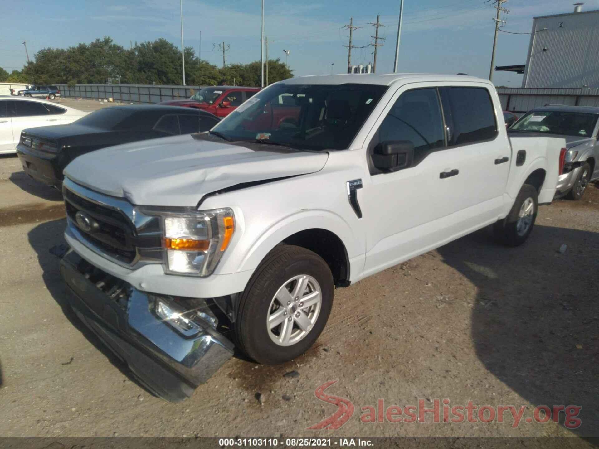 1FTEW1C82MKD57850 2021 FORD F-150