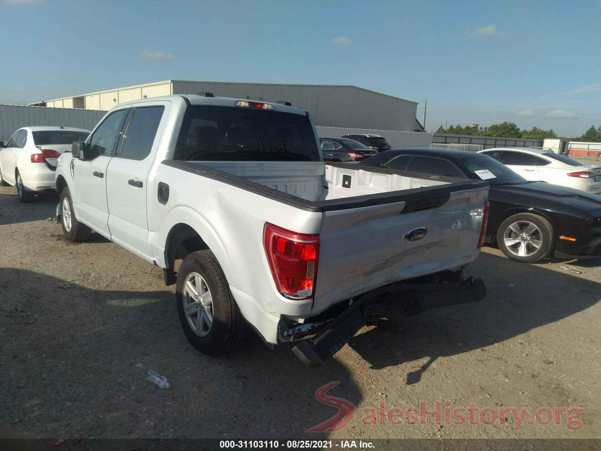 1FTEW1C82MKD57850 2021 FORD F-150