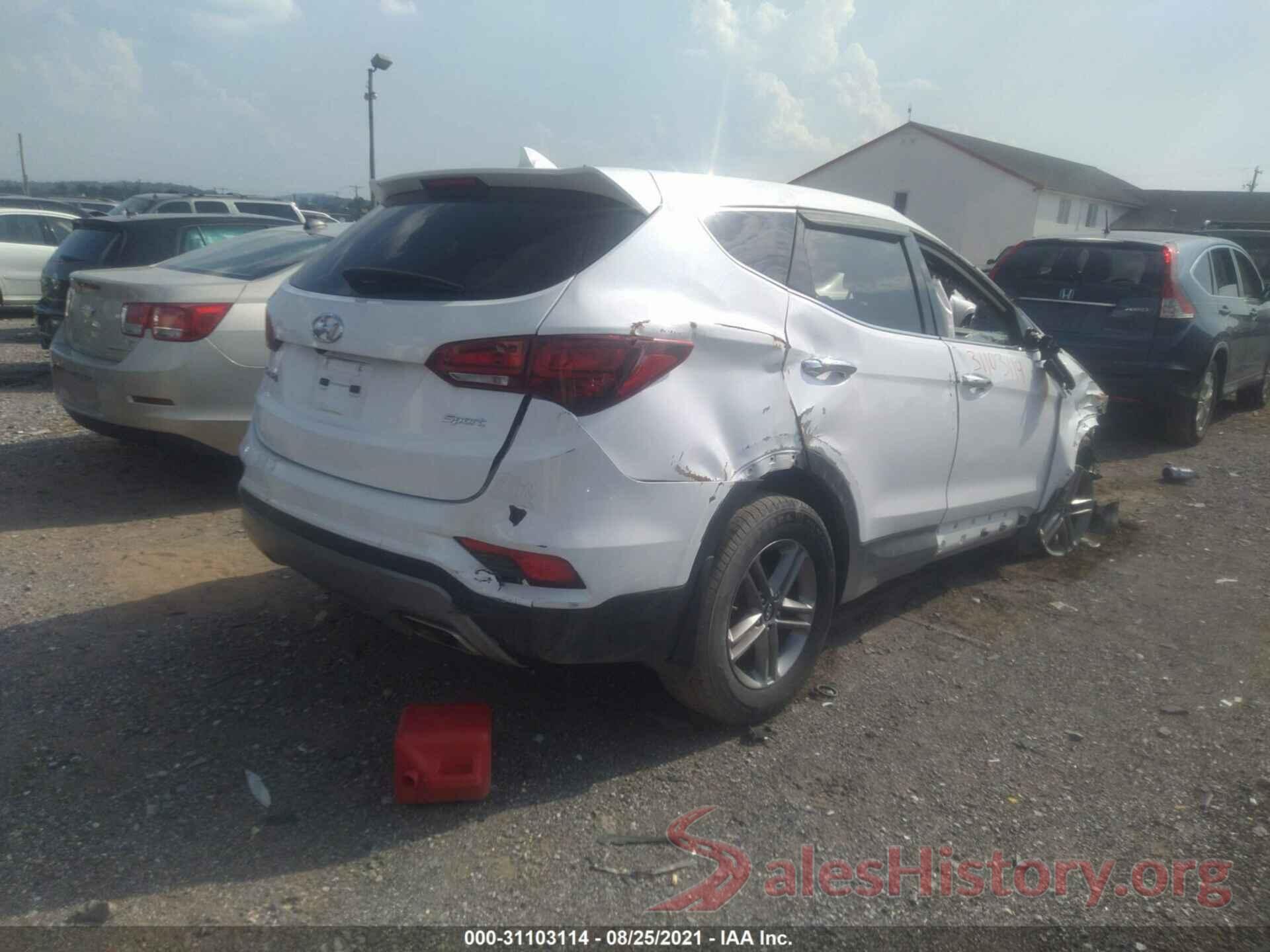 5NMZT3LB8HH033434 2017 HYUNDAI SANTA FE SPORT