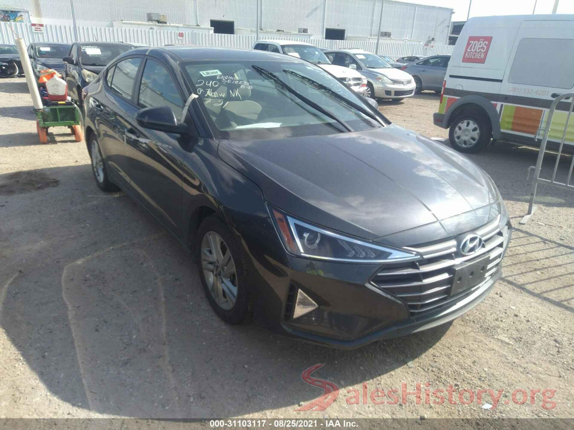 5NPD84LF0LH580360 2020 HYUNDAI ELANTRA