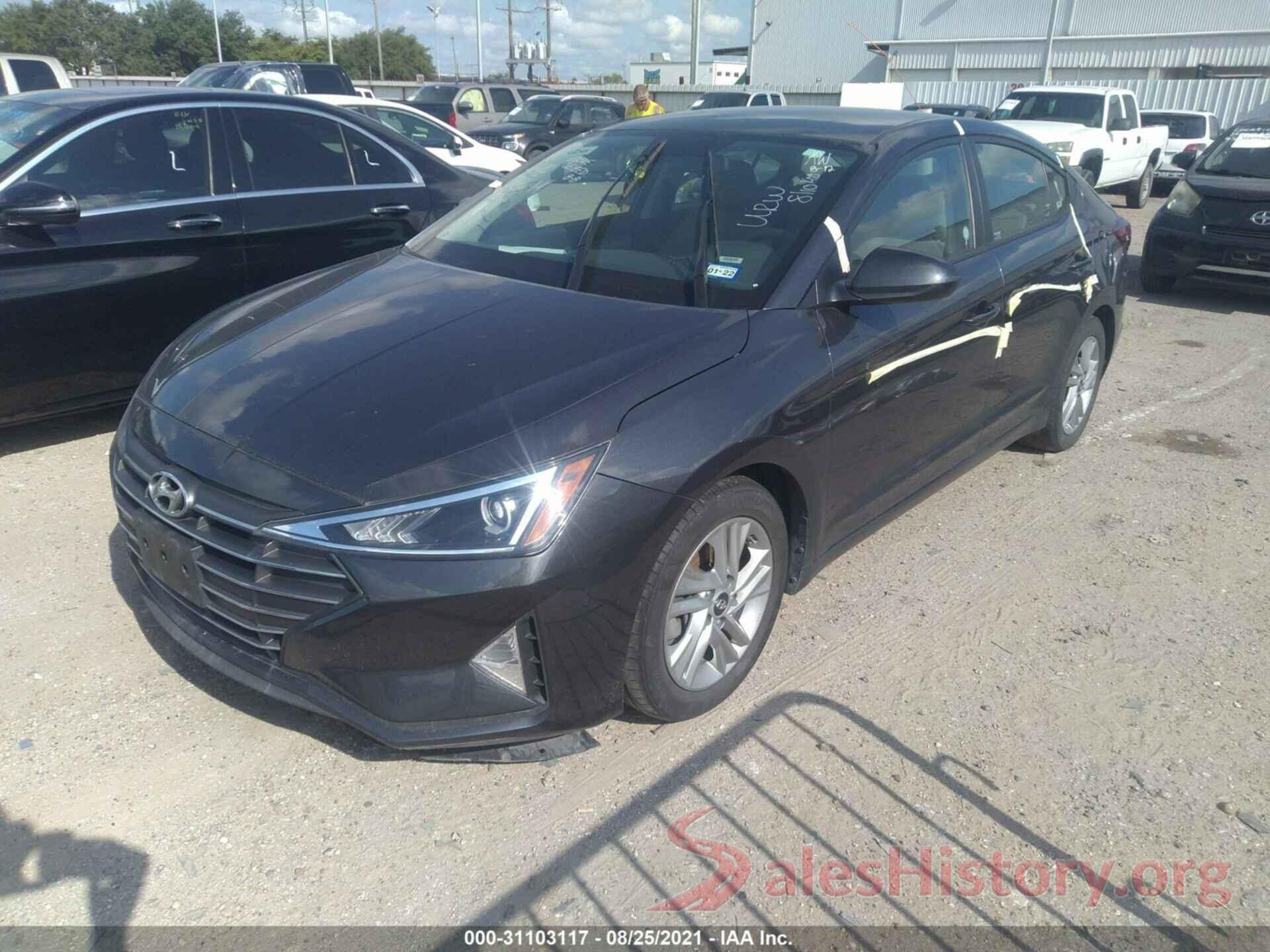 5NPD84LF0LH580360 2020 HYUNDAI ELANTRA