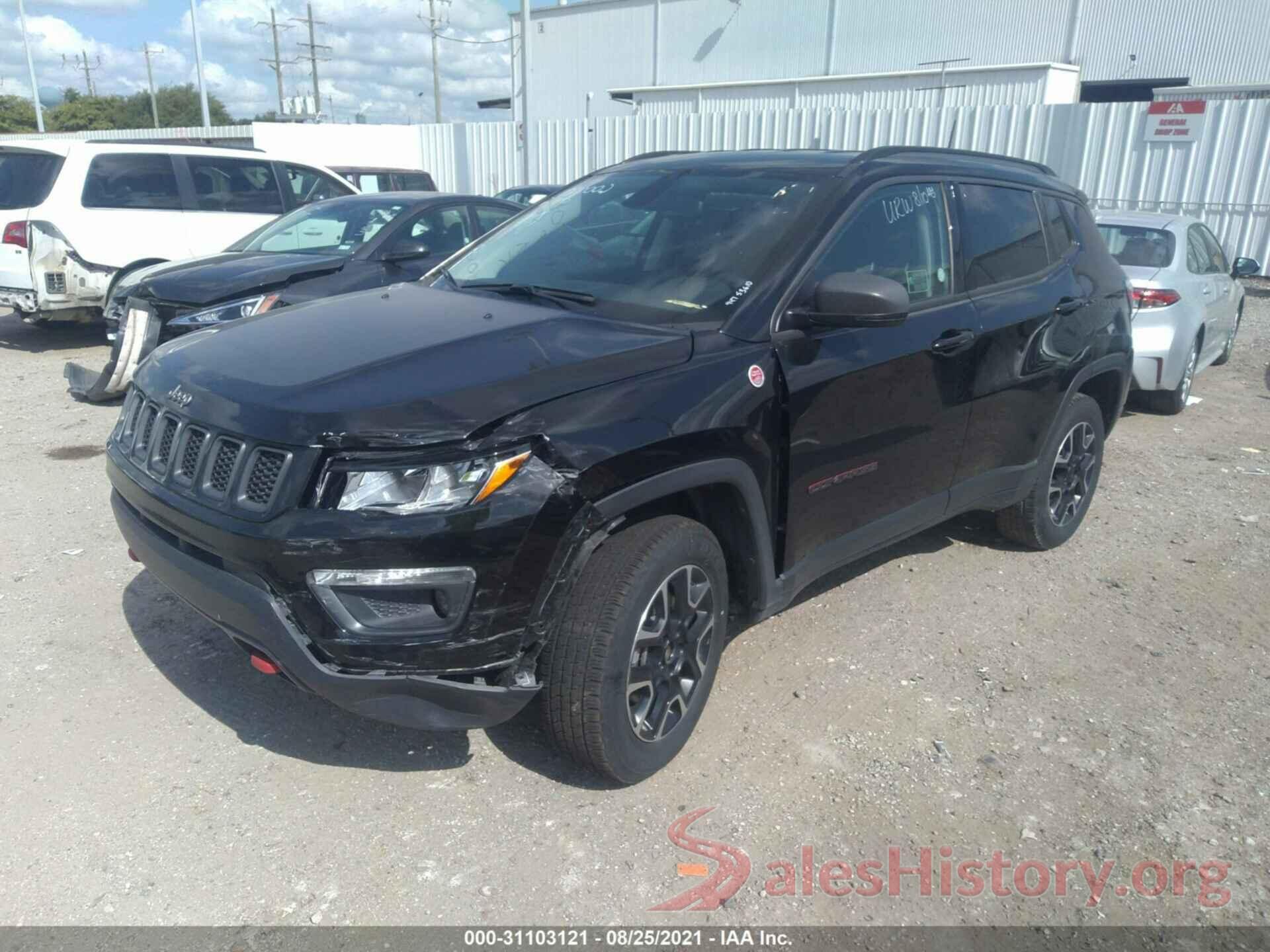 3C4NJDDBXLT208139 2020 JEEP COMPASS