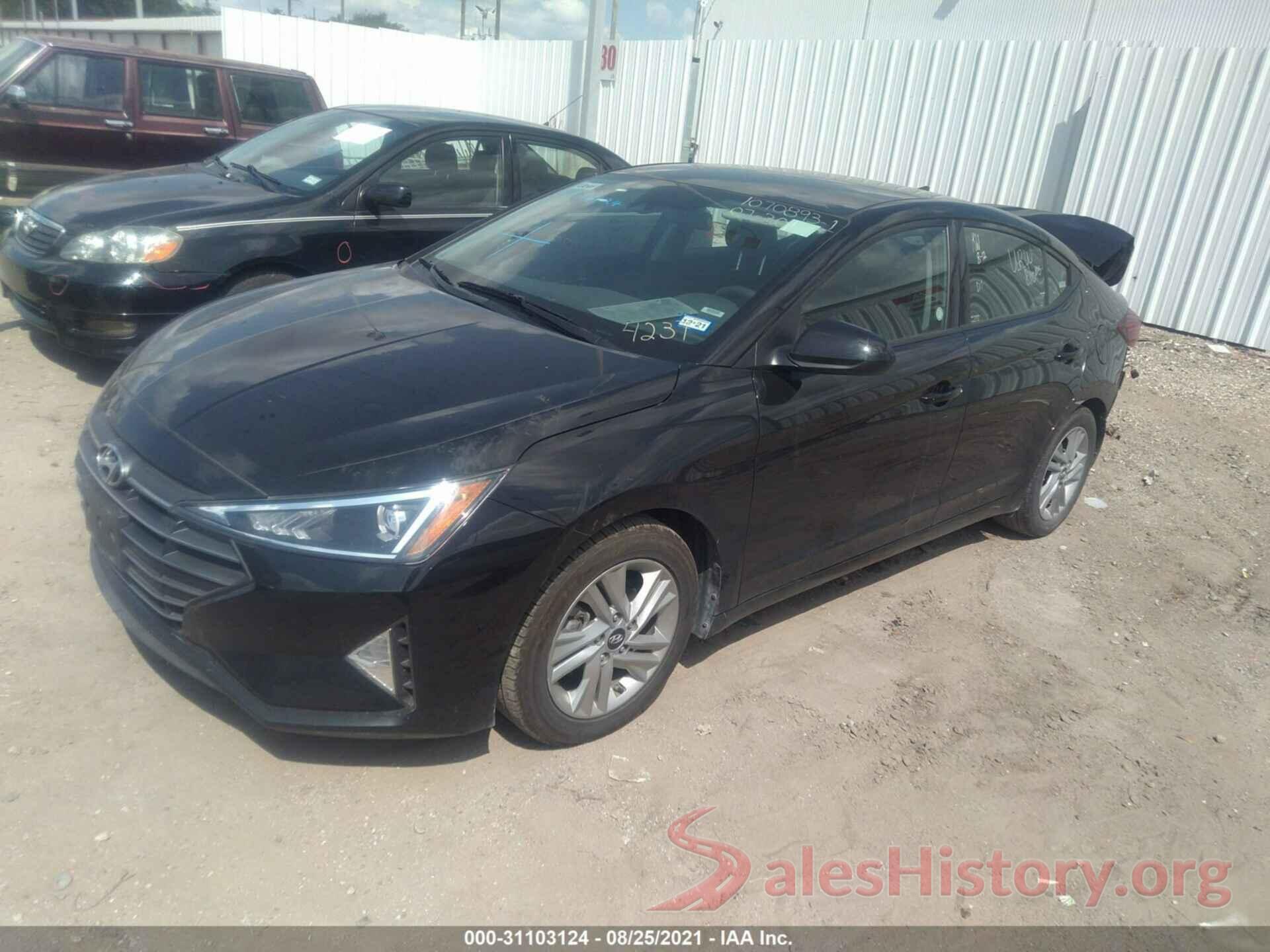 5NPD84LF4LH574237 2020 HYUNDAI ELANTRA