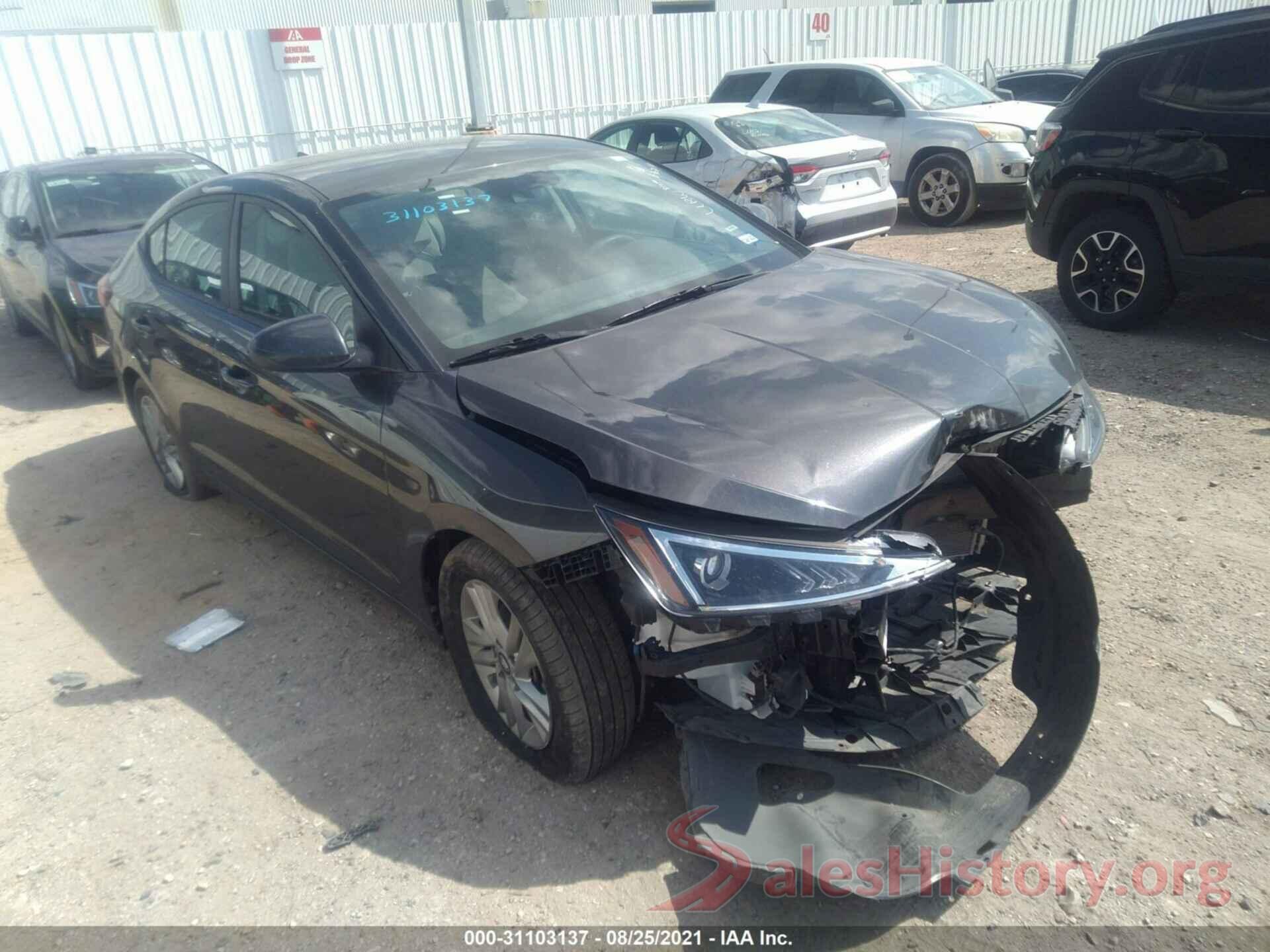 5NPD84LF9LH585007 2020 HYUNDAI ELANTRA