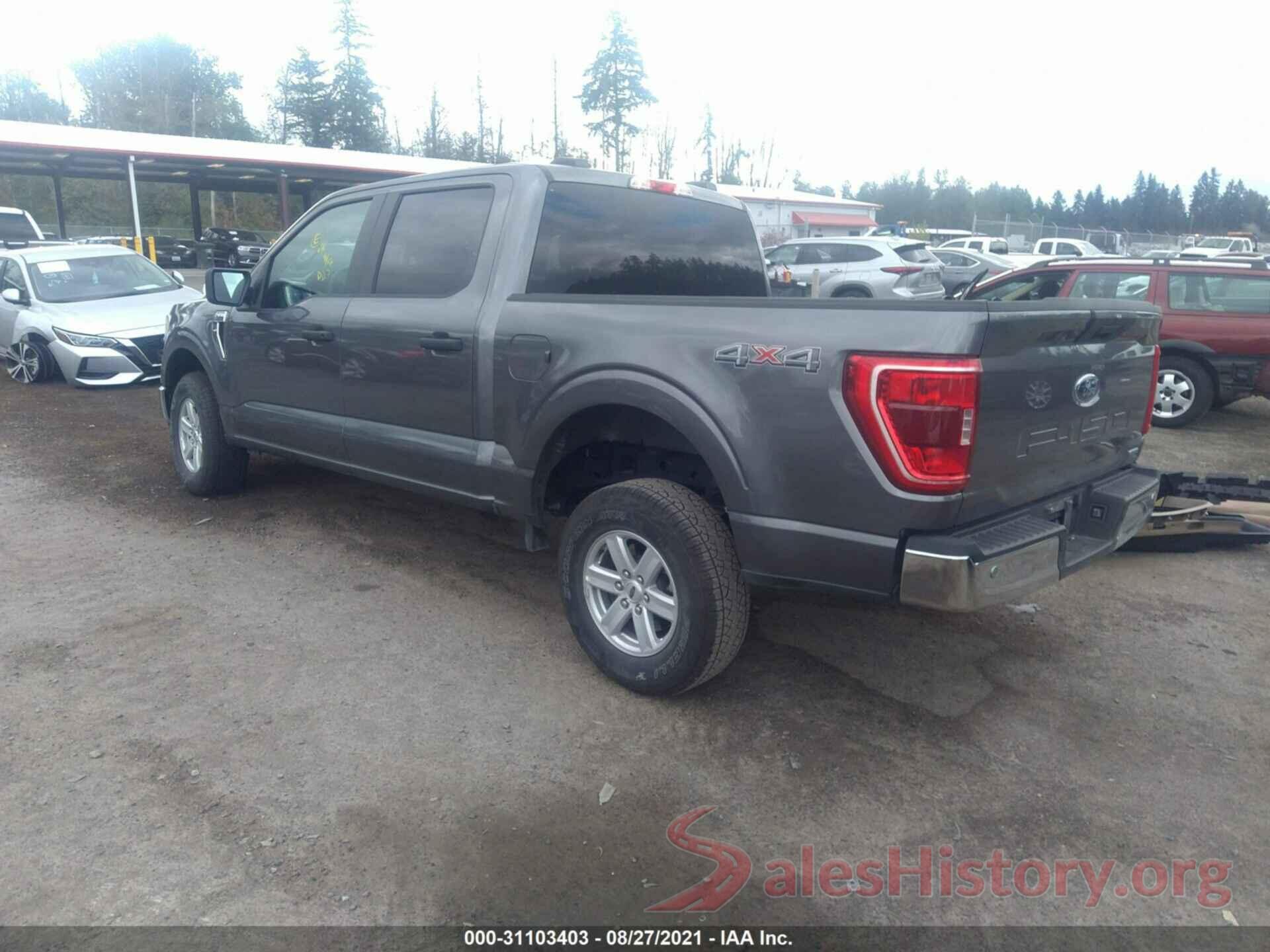 1FTFW1E87MFB17347 2021 FORD F-150