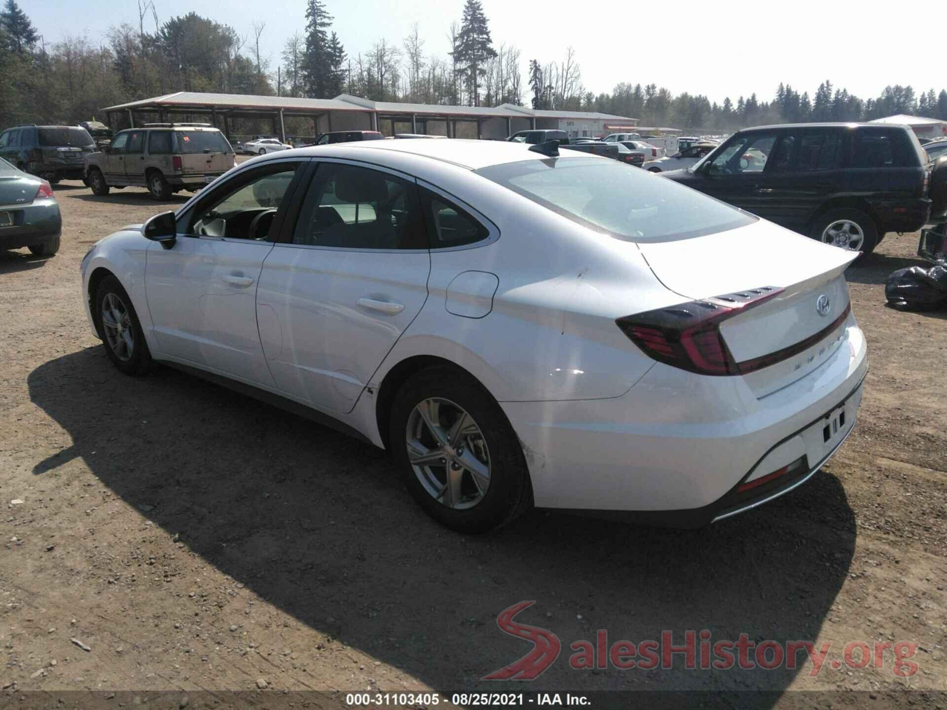 5NPEG4JA0MH069618 2021 HYUNDAI SONATA