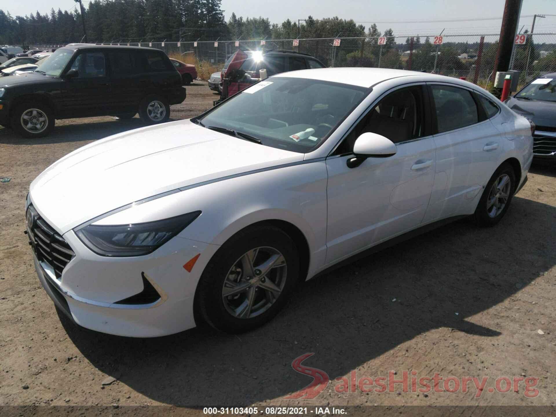 5NPEG4JA0MH069618 2021 HYUNDAI SONATA