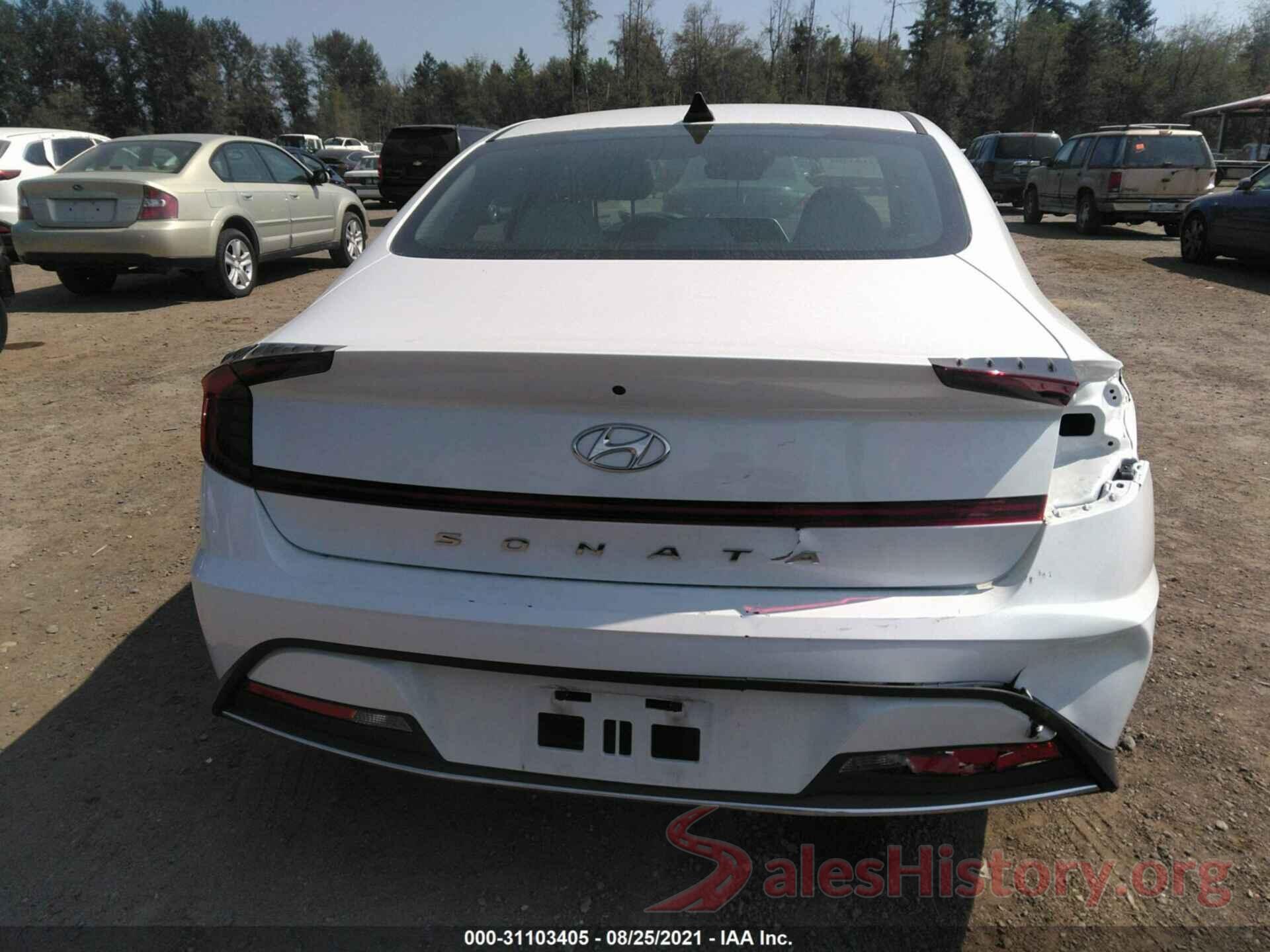 5NPEG4JA0MH069618 2021 HYUNDAI SONATA