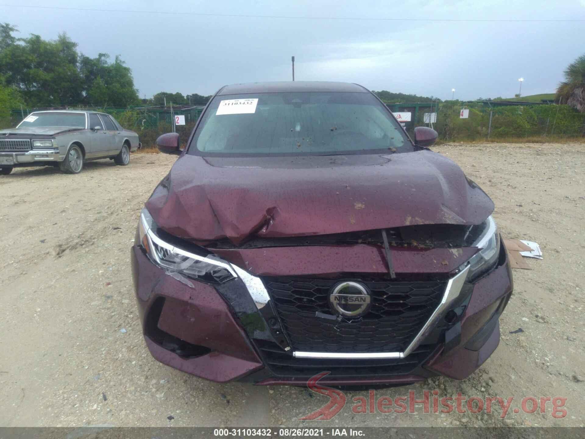 3N1AB8CV8MY241016 2021 NISSAN SENTRA