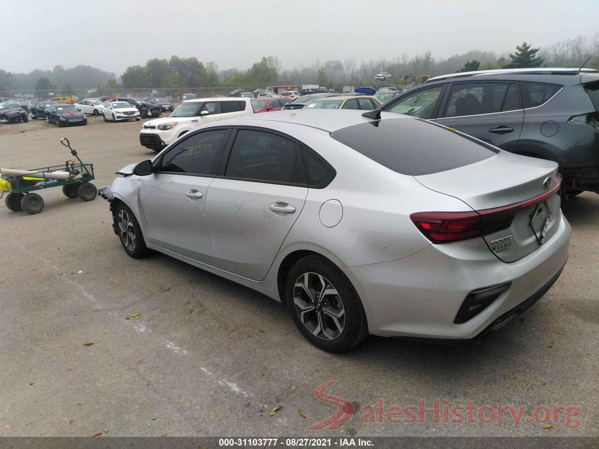 3KPF24AD3LE147535 2020 KIA FORTE