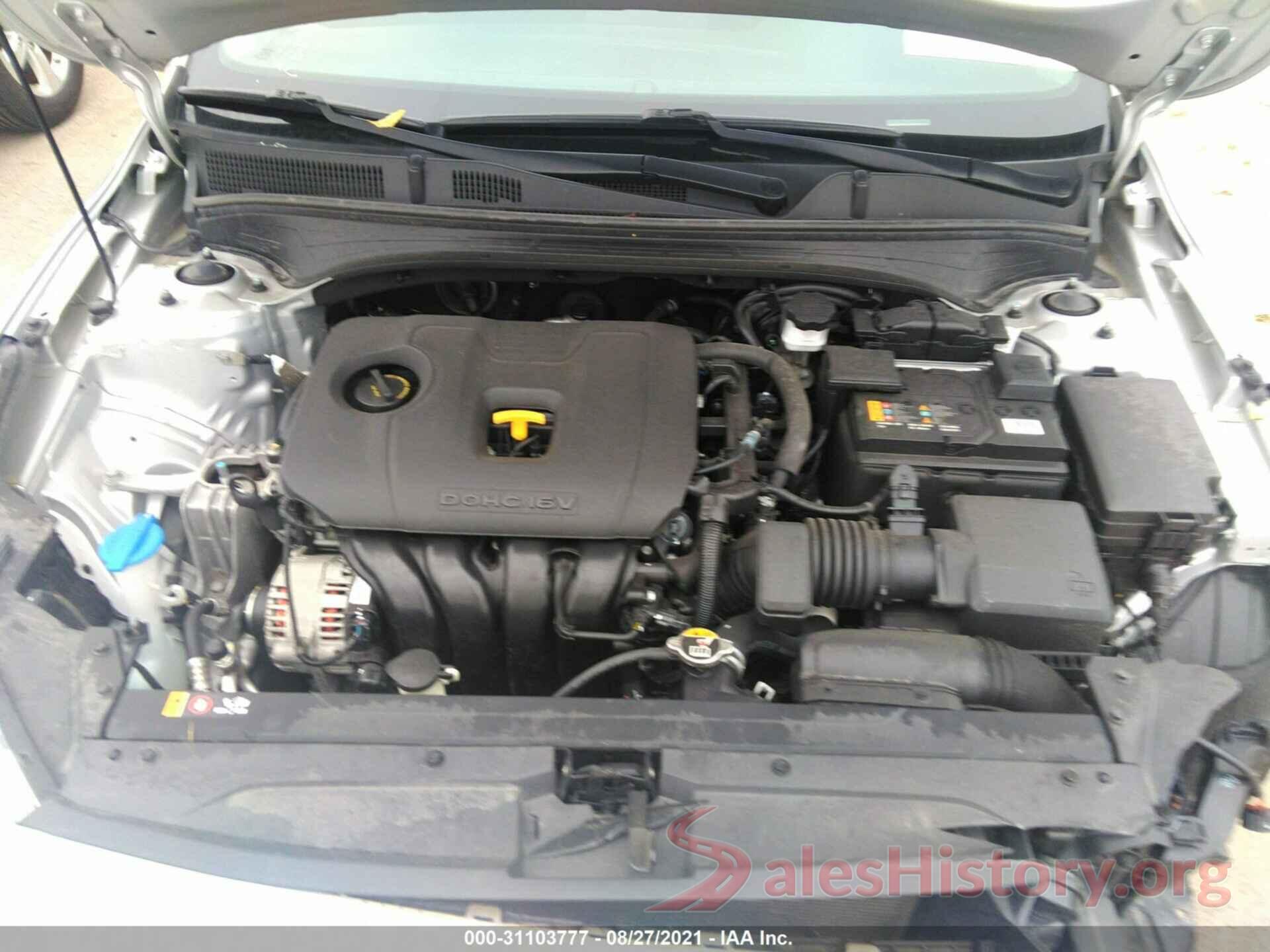 3KPF24AD3LE147535 2020 KIA FORTE