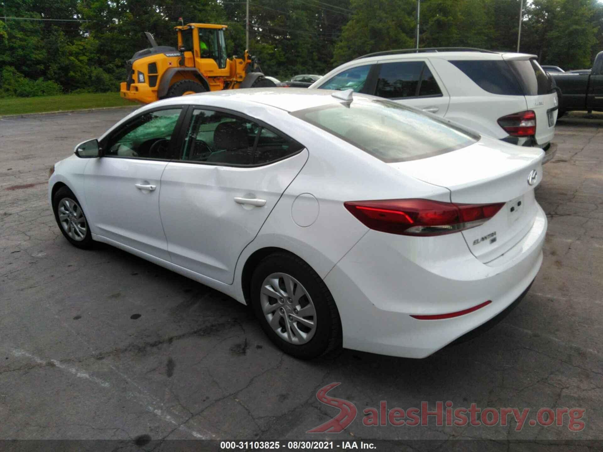 5NPD74LF8HH189077 2017 HYUNDAI ELANTRA