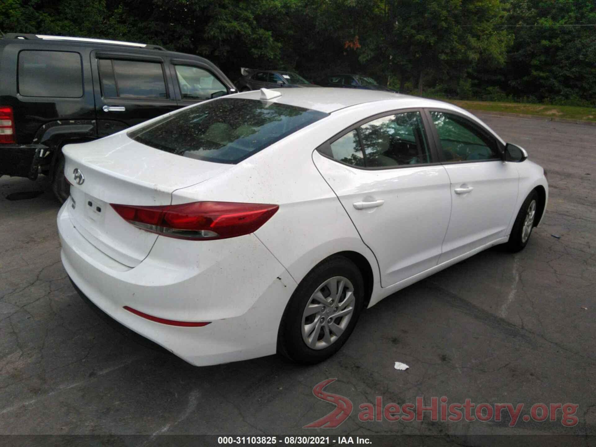 5NPD74LF8HH189077 2017 HYUNDAI ELANTRA