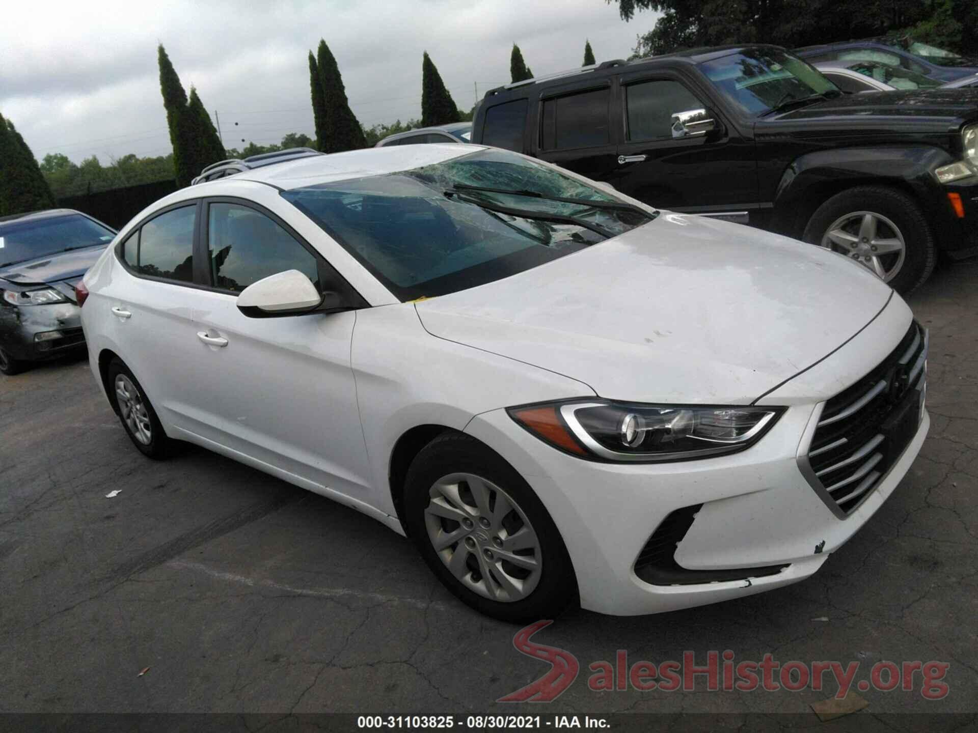 5NPD74LF8HH189077 2017 HYUNDAI ELANTRA