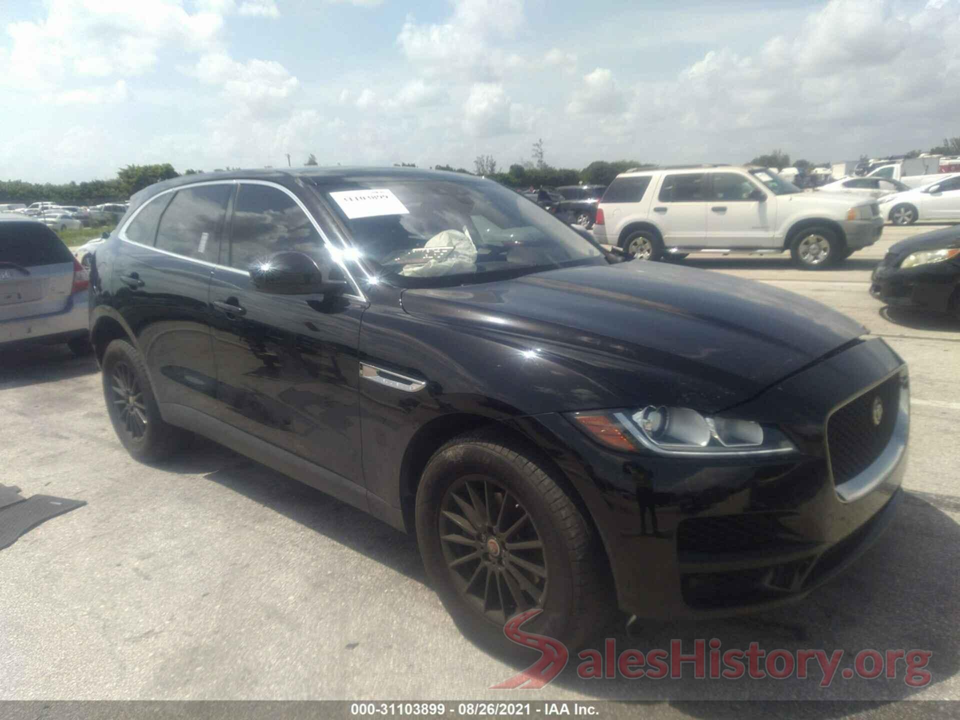 SADCS2FX9KA616076 2019 JAGUAR F-PACE