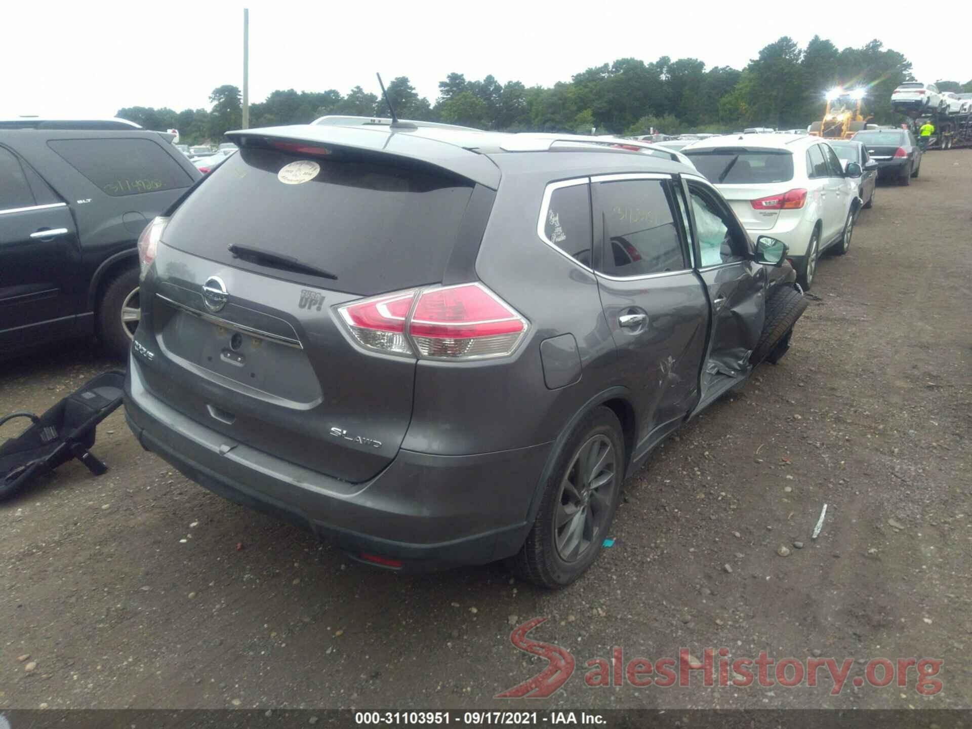 KNMAT2MV3GP695783 2016 NISSAN ROGUE