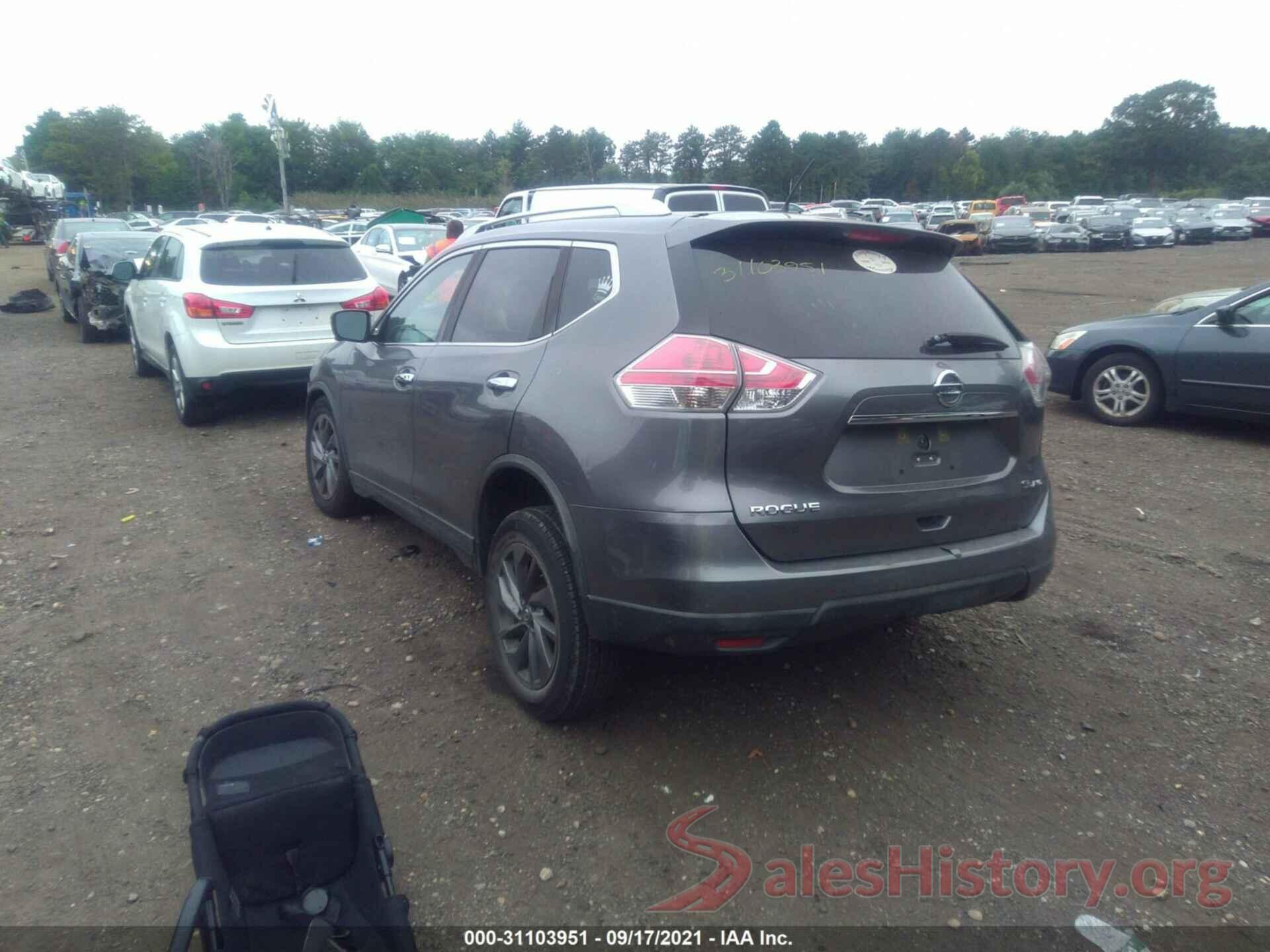 KNMAT2MV3GP695783 2016 NISSAN ROGUE