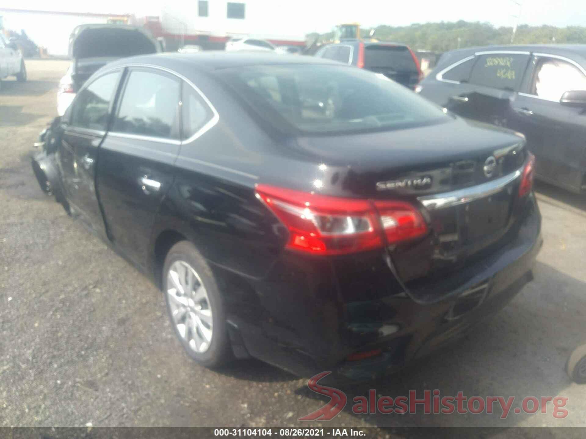 3N1AB7AP6HY318034 2017 NISSAN SENTRA