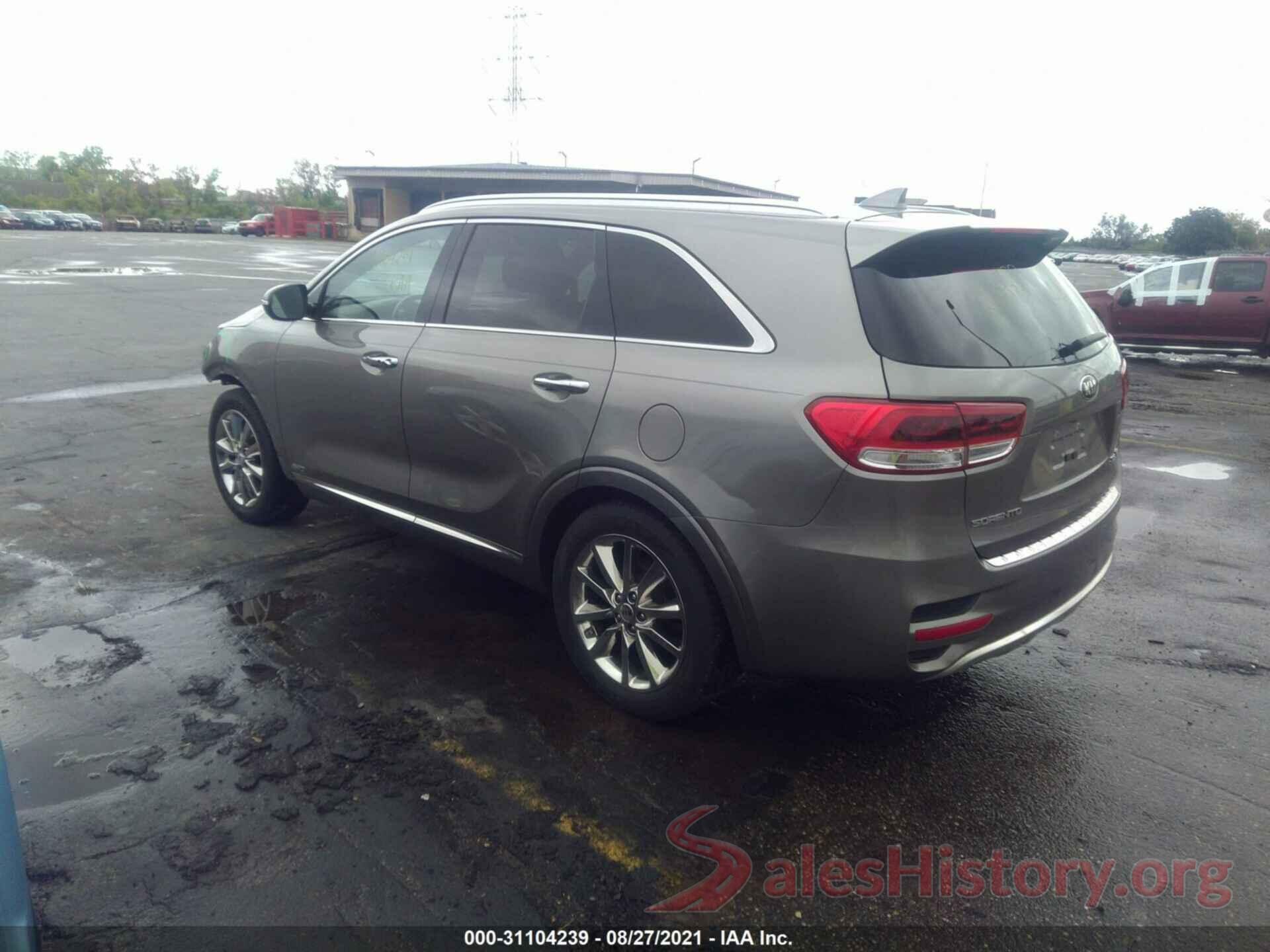 5XYPKDA56GG026813 2016 KIA SORENTO