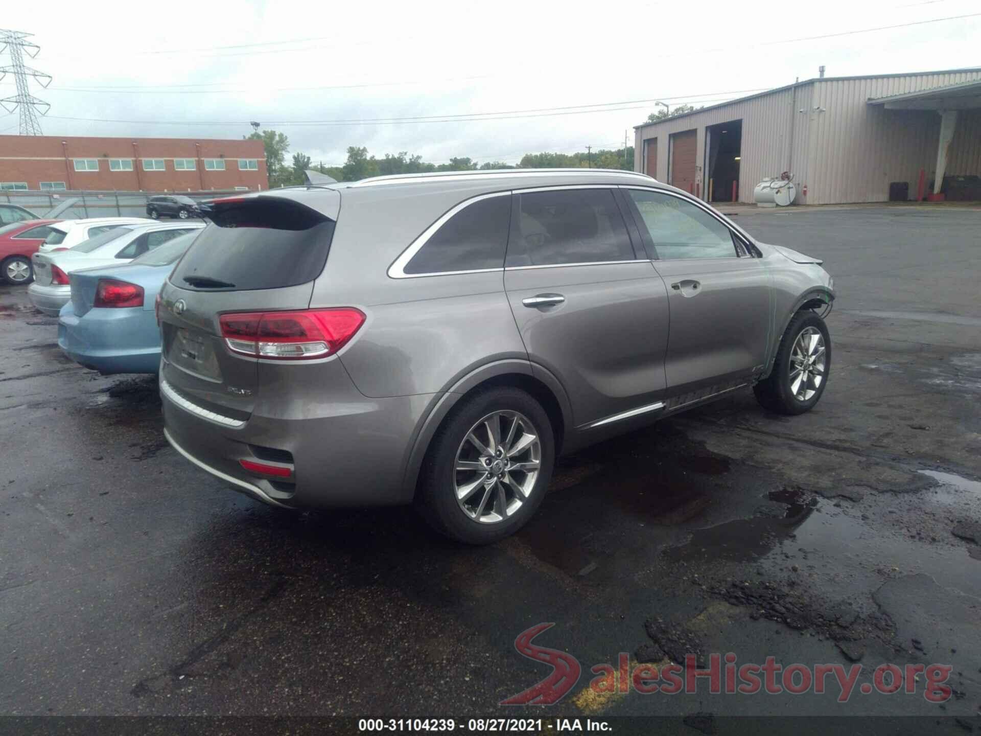 5XYPKDA56GG026813 2016 KIA SORENTO