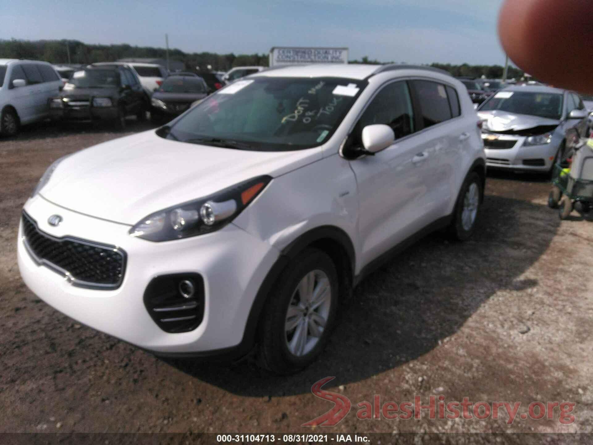 KNDPMCAC8J7438822 2018 KIA SPORTAGE