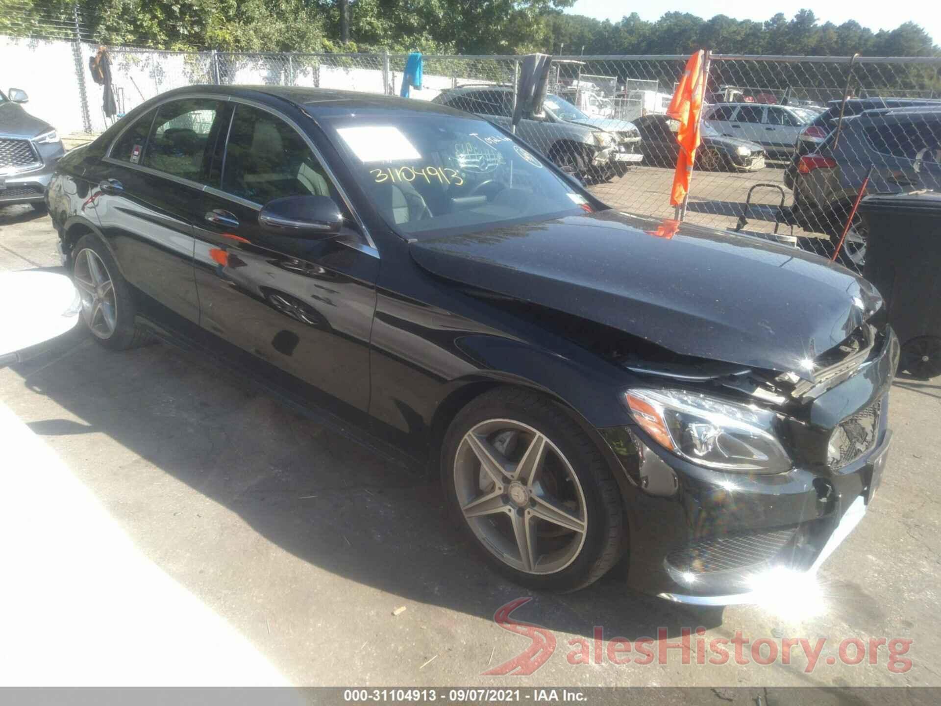 55SWF4KB2GU177058 2016 MERCEDES-BENZ C-CLASS