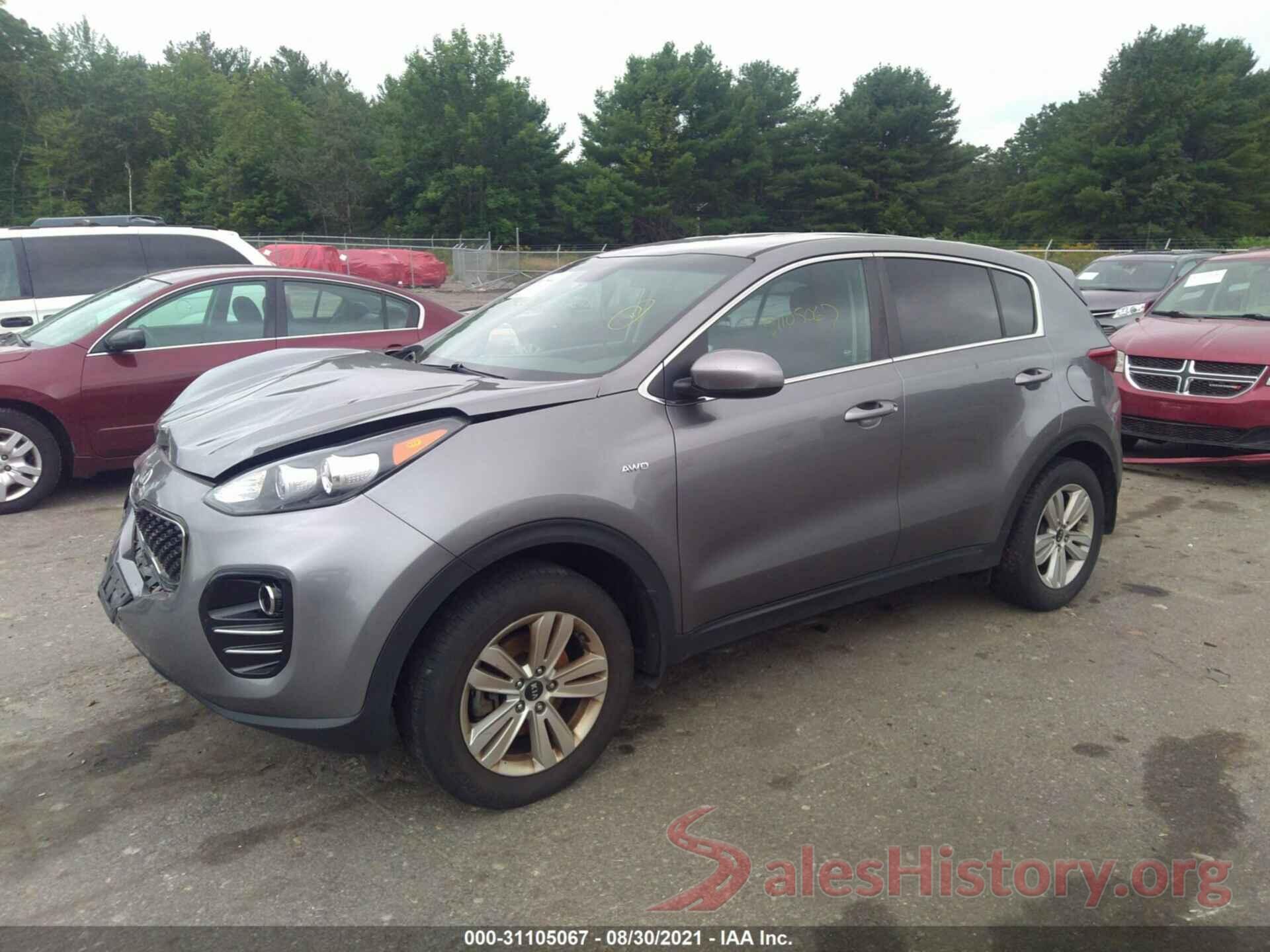 KNDPMCAC5H7233534 2017 KIA SPORTAGE