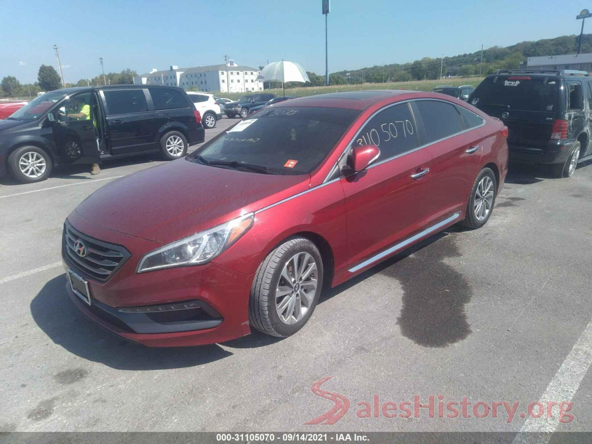 5NPE34AF2GH410545 2016 HYUNDAI SONATA