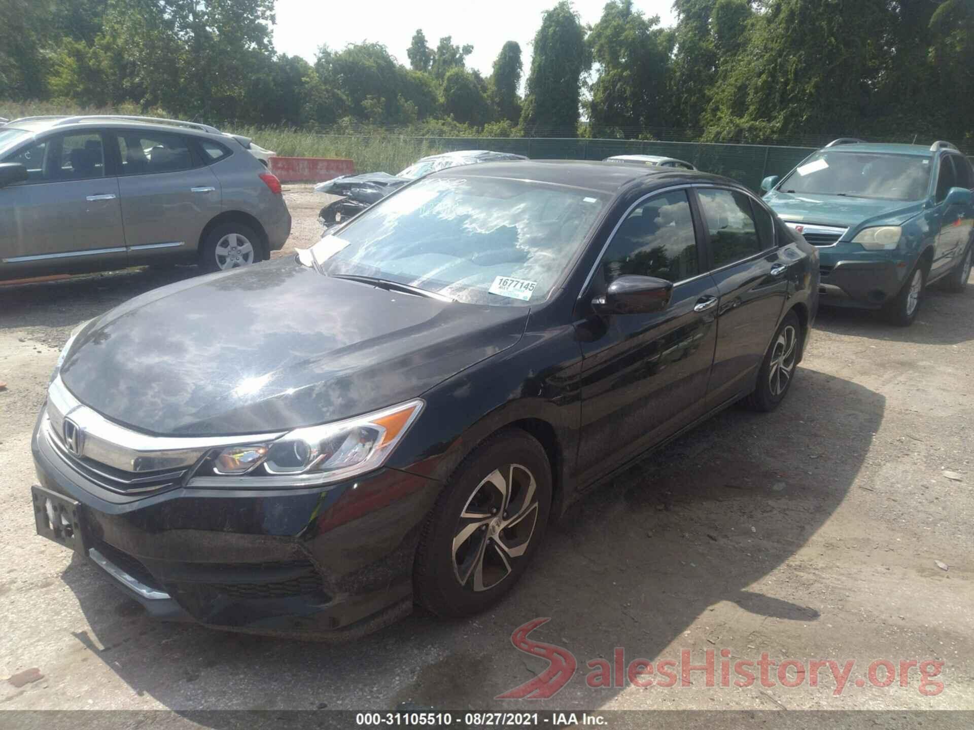 1HGCR2F33GA151341 2016 HONDA ACCORD SEDAN