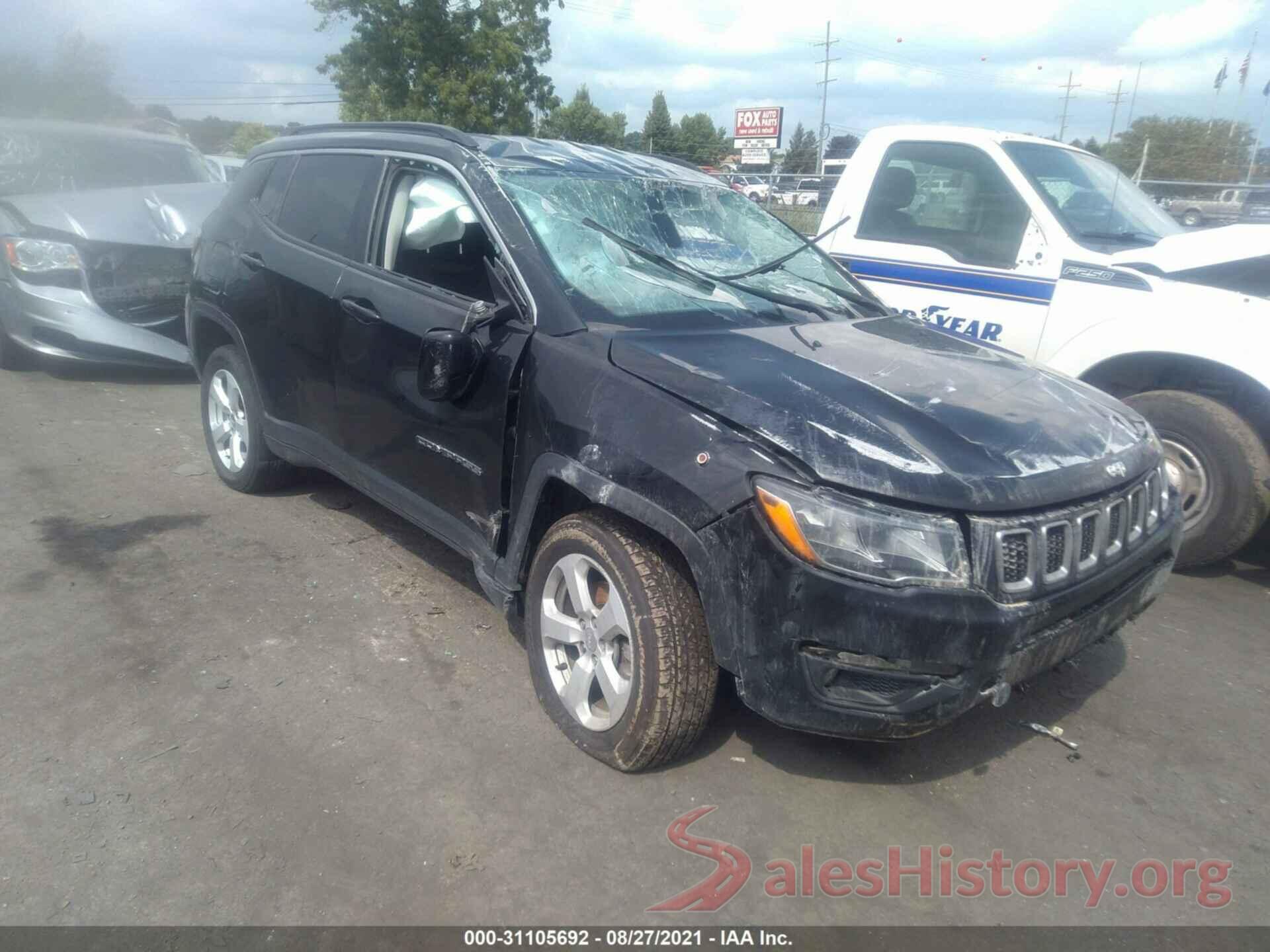 3C4NJDBB7LT112181 2020 JEEP COMPASS