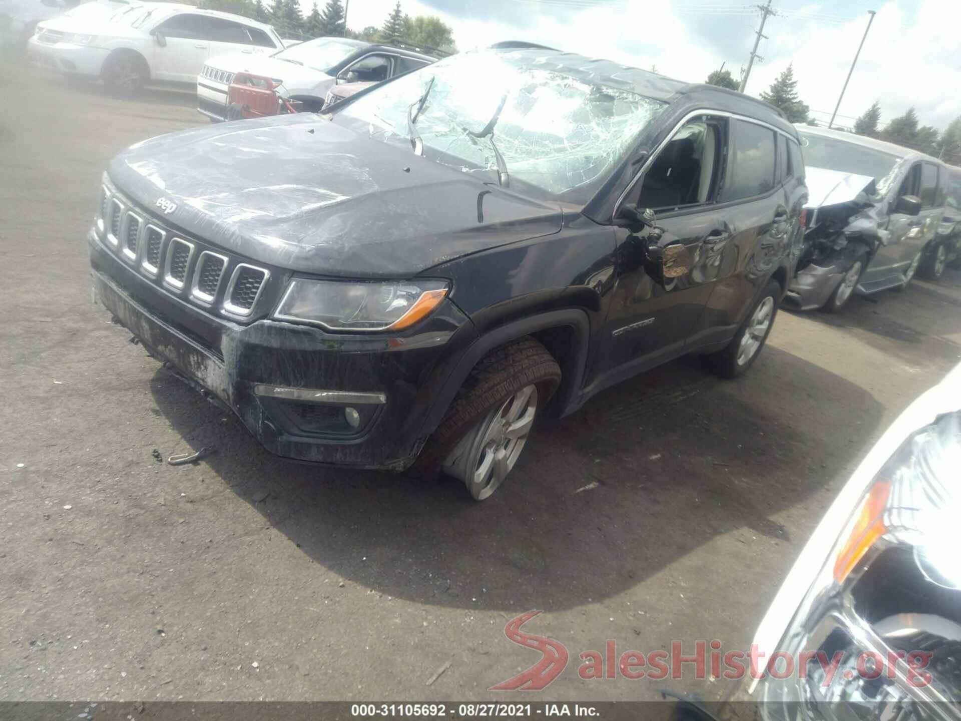 3C4NJDBB7LT112181 2020 JEEP COMPASS