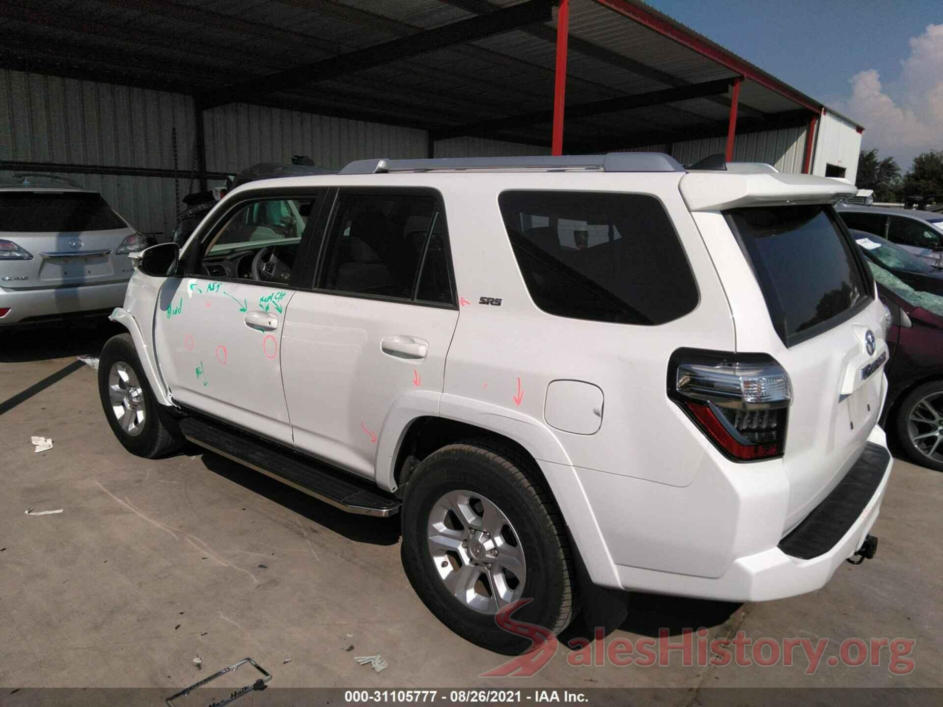 JTEZU5JR7J5167025 2018 TOYOTA 4RUNNER