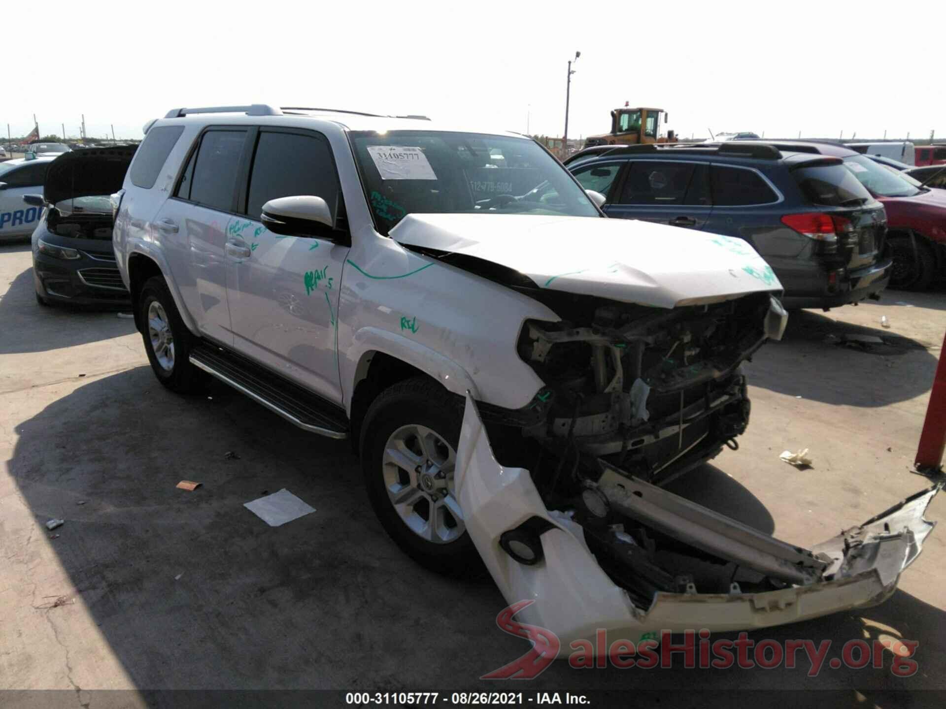 JTEZU5JR7J5167025 2018 TOYOTA 4RUNNER